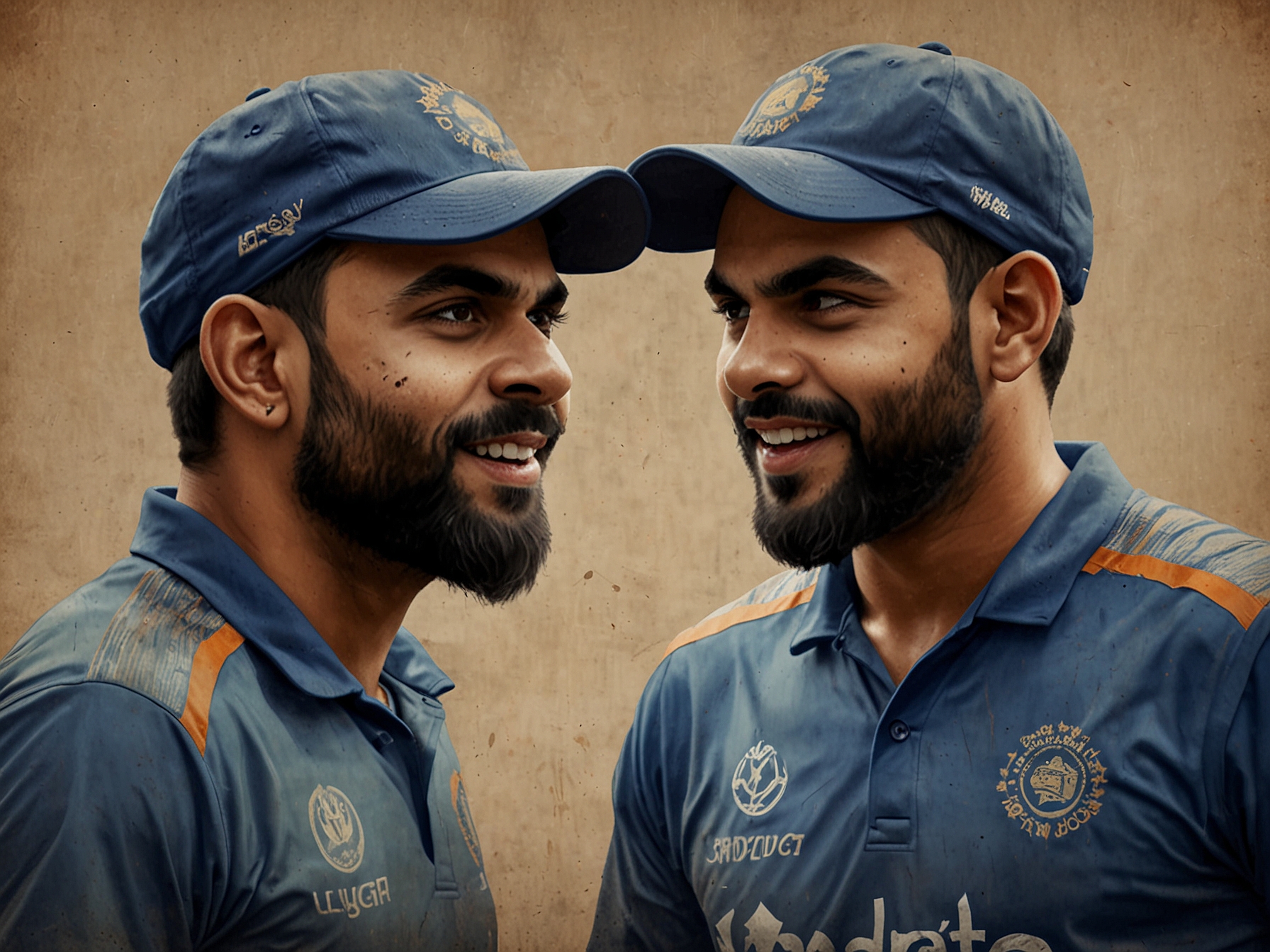 Virat Kohli and Rohit Sharma during a memorable T20 International match, showcasing their remarkable partnership and the camaraderie that led to numerous victories for India.
