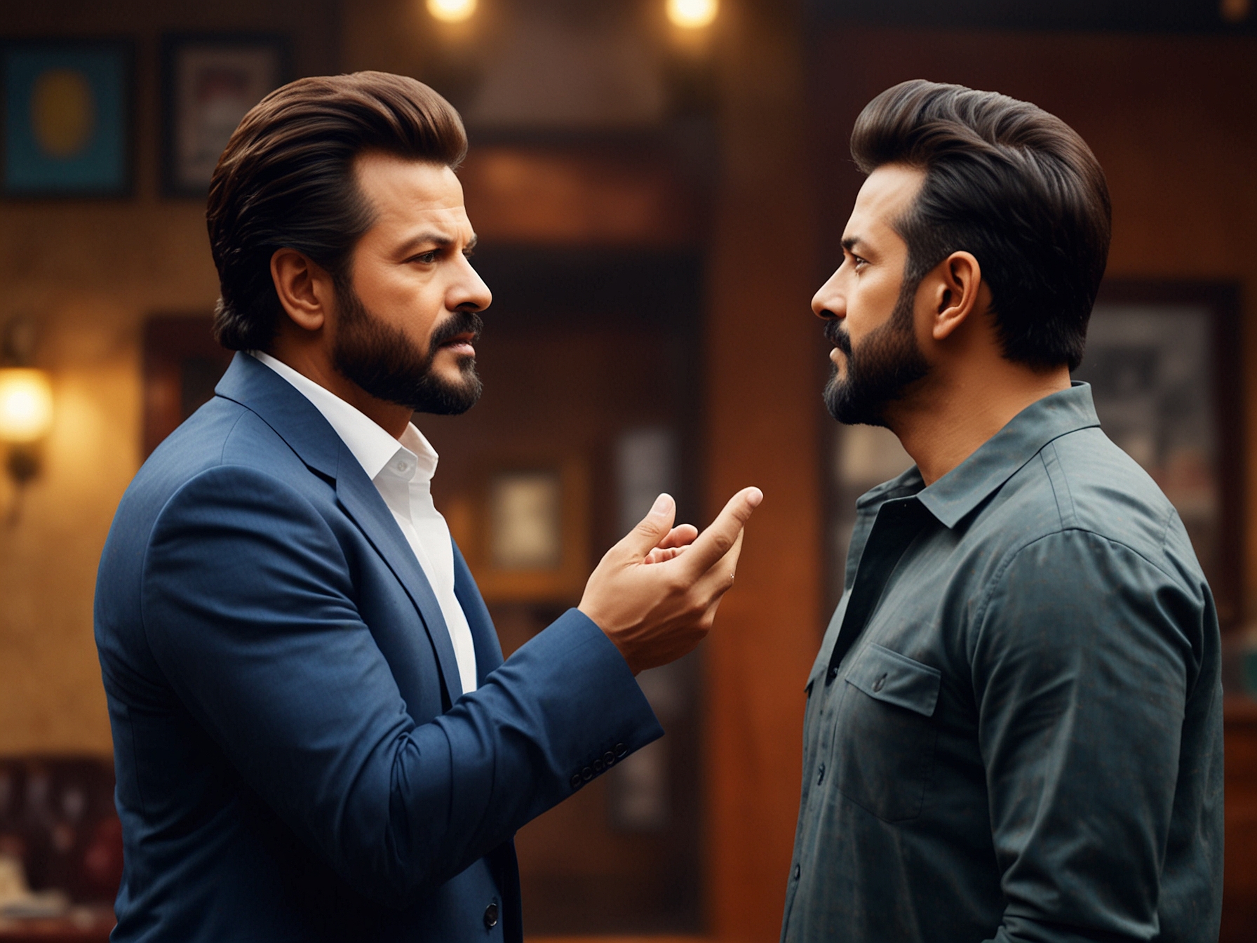 Anil Kapoor addresses Vishal Pandey on Bigg Boss OTT 3, emphasizing the importance of authenticity and genuine personality within the Bigg Boss house.