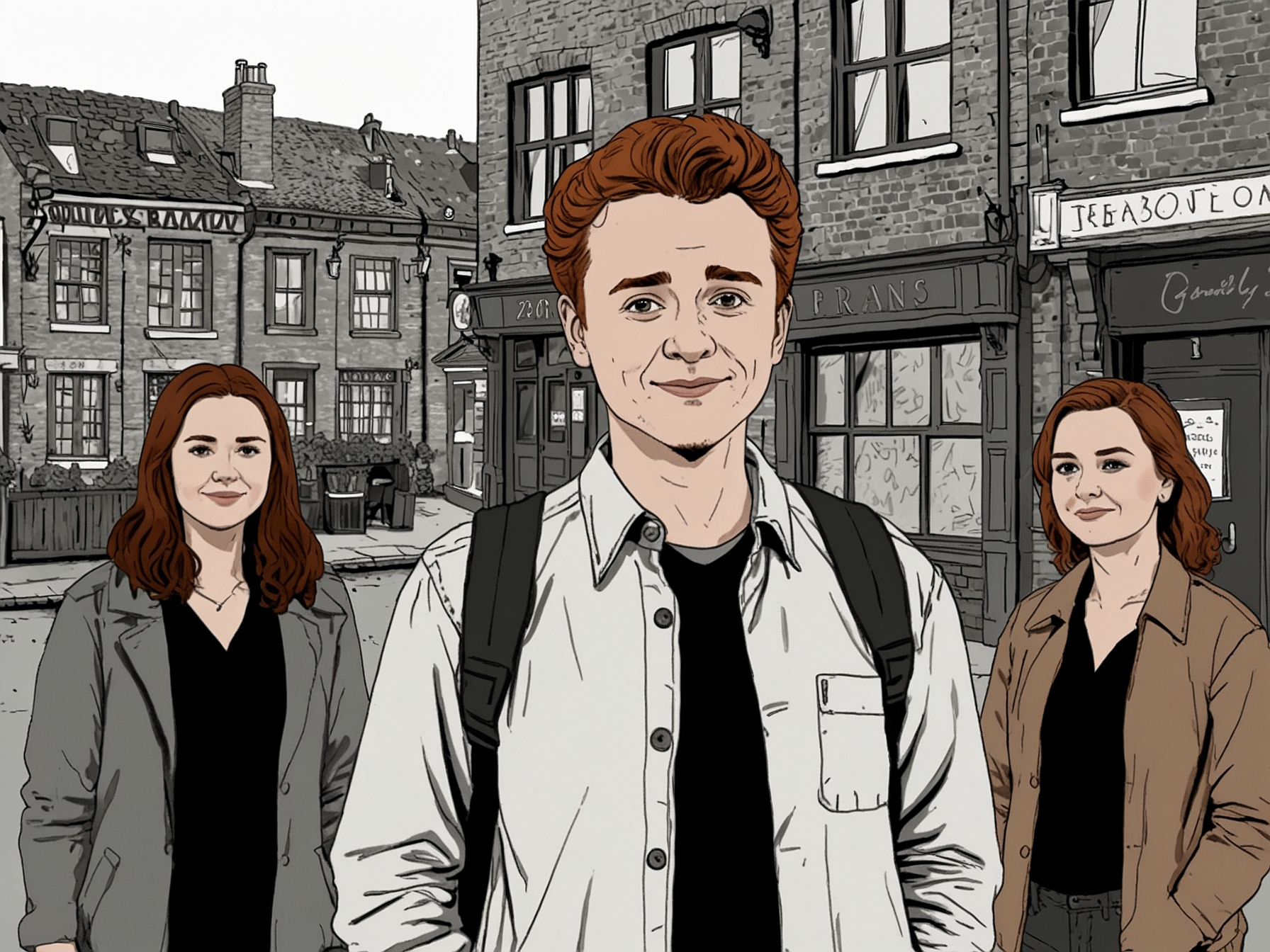 Social media posts filled with fan theories and speculations about Fiz's baby, showcasing the excitement and engagement of the Coronation Street fandom.