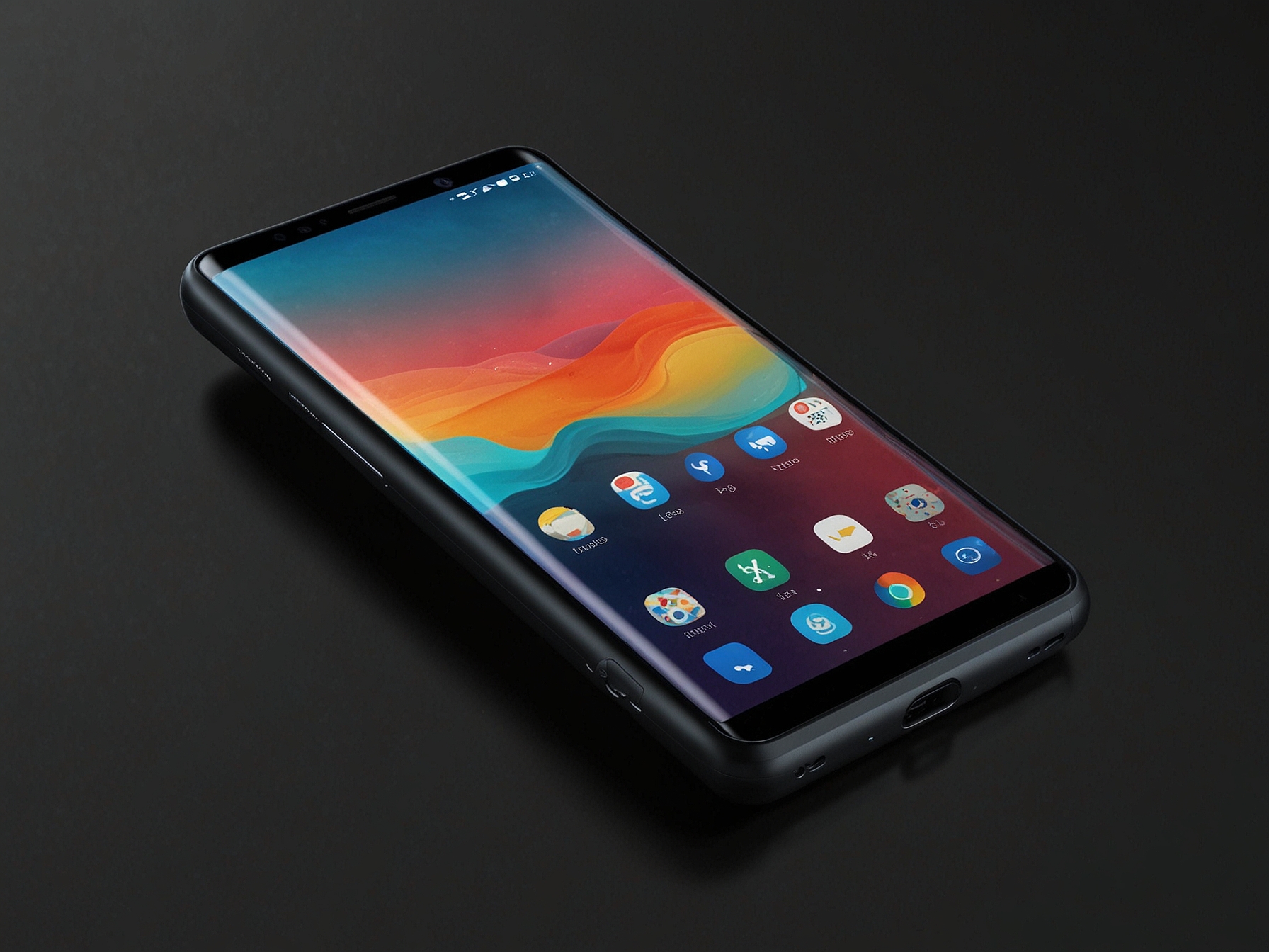 An artistic rendering of the Infinix Zero Flip showcasing its sleek foldable design, vibrant display, and camera features, hinting at its potential appeal to tech enthusiasts.