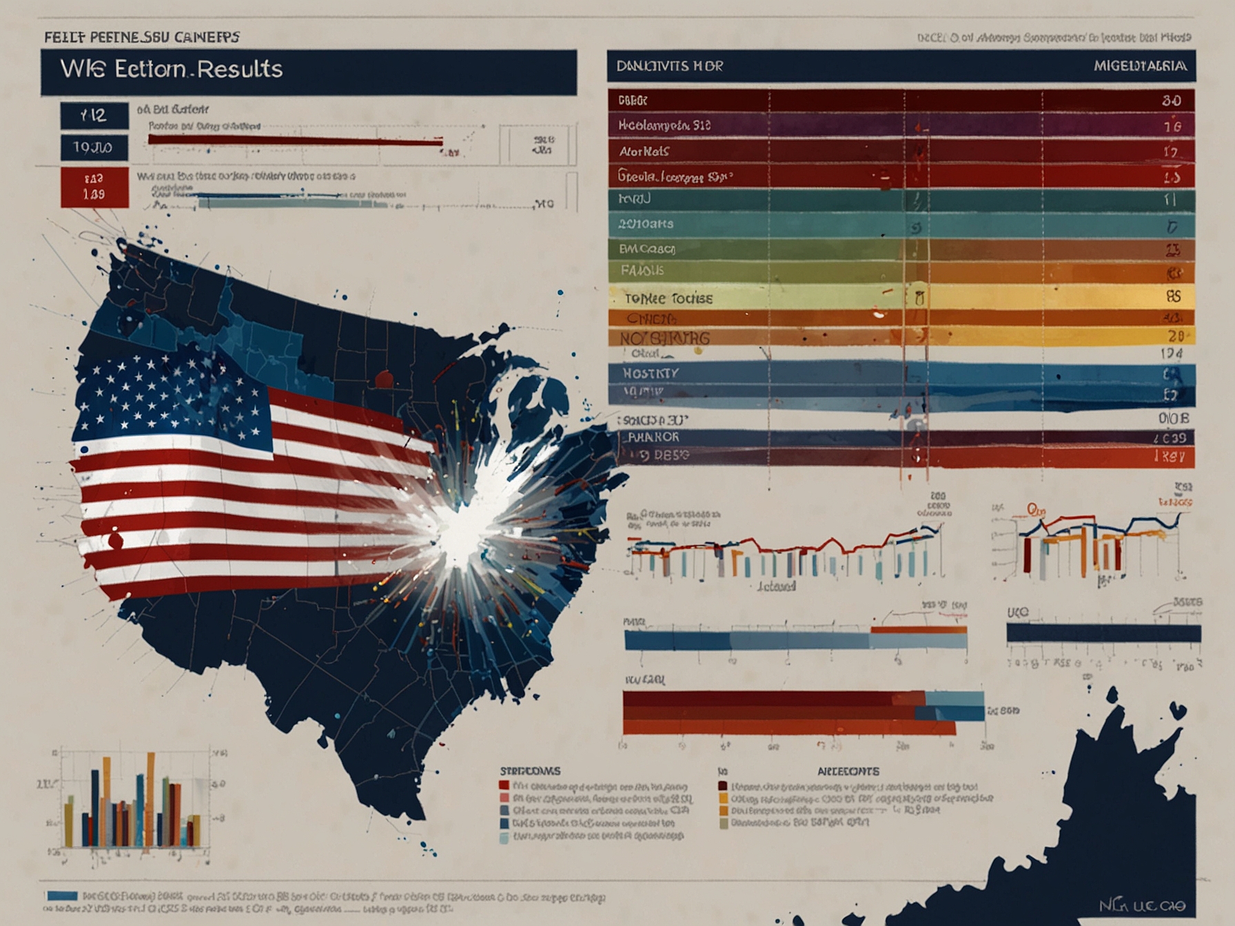 An informative graphic highlighting the steps taken by NBC News to verify election results, showcasing data analysis, demographic considerations, and the importance of accuracy in projections.