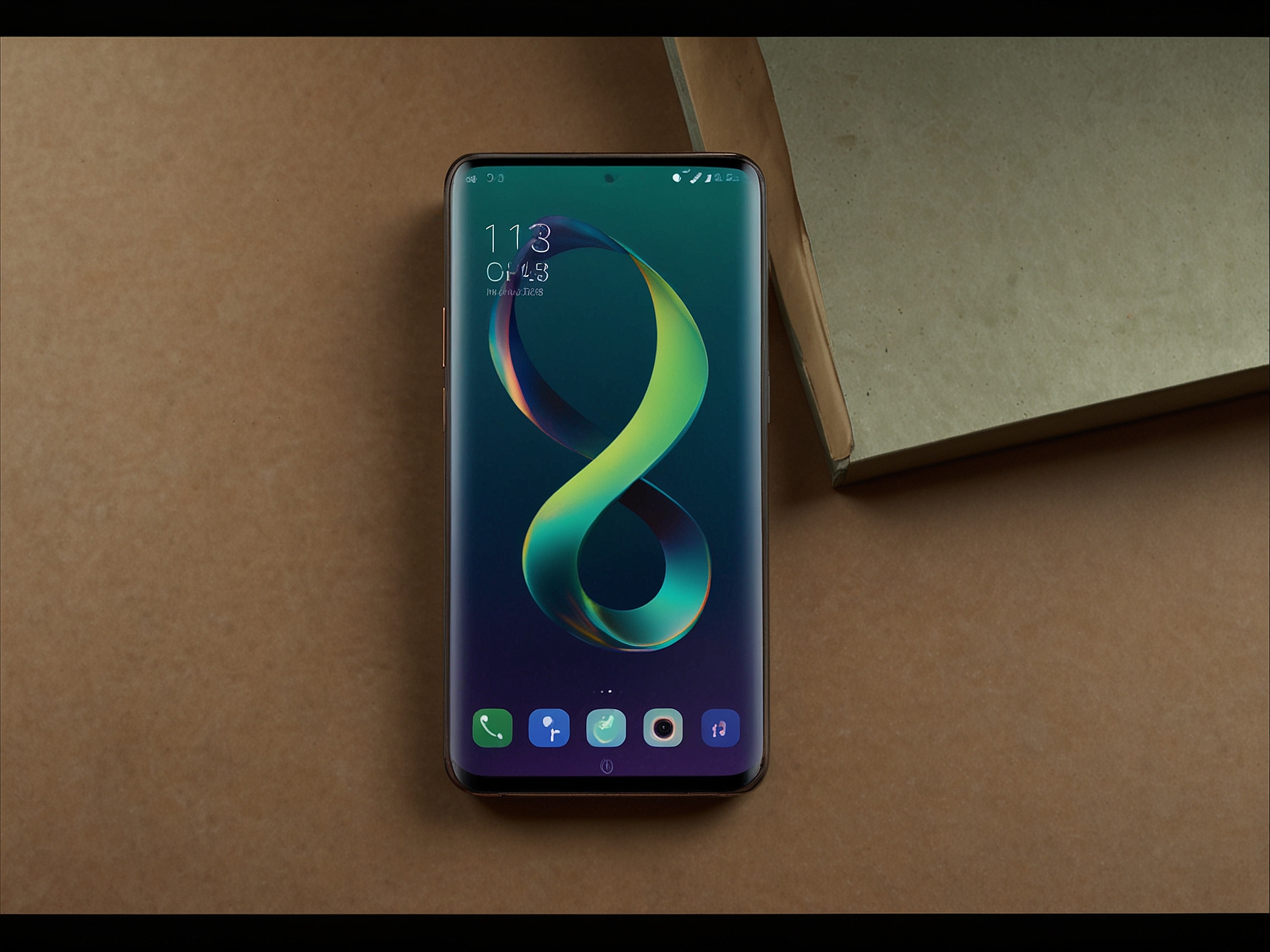 A teaser image showcasing the sleek design of the Oppo Find X8, featuring its flat front that embodies minimalism, appealing to modern consumers.