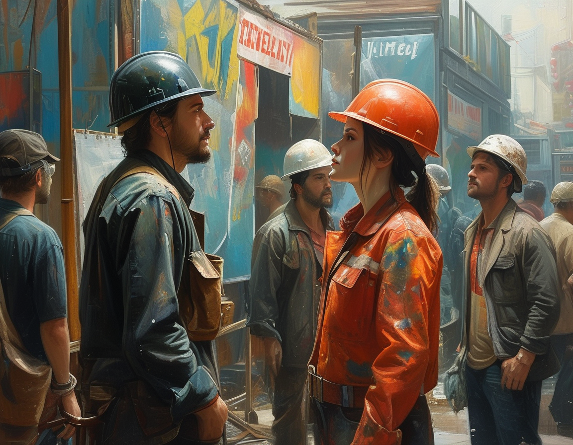 An artistic representation of the balancing act between vulnerability and professionalism in the entertainment industry, symbolizing the challenges artists face.
