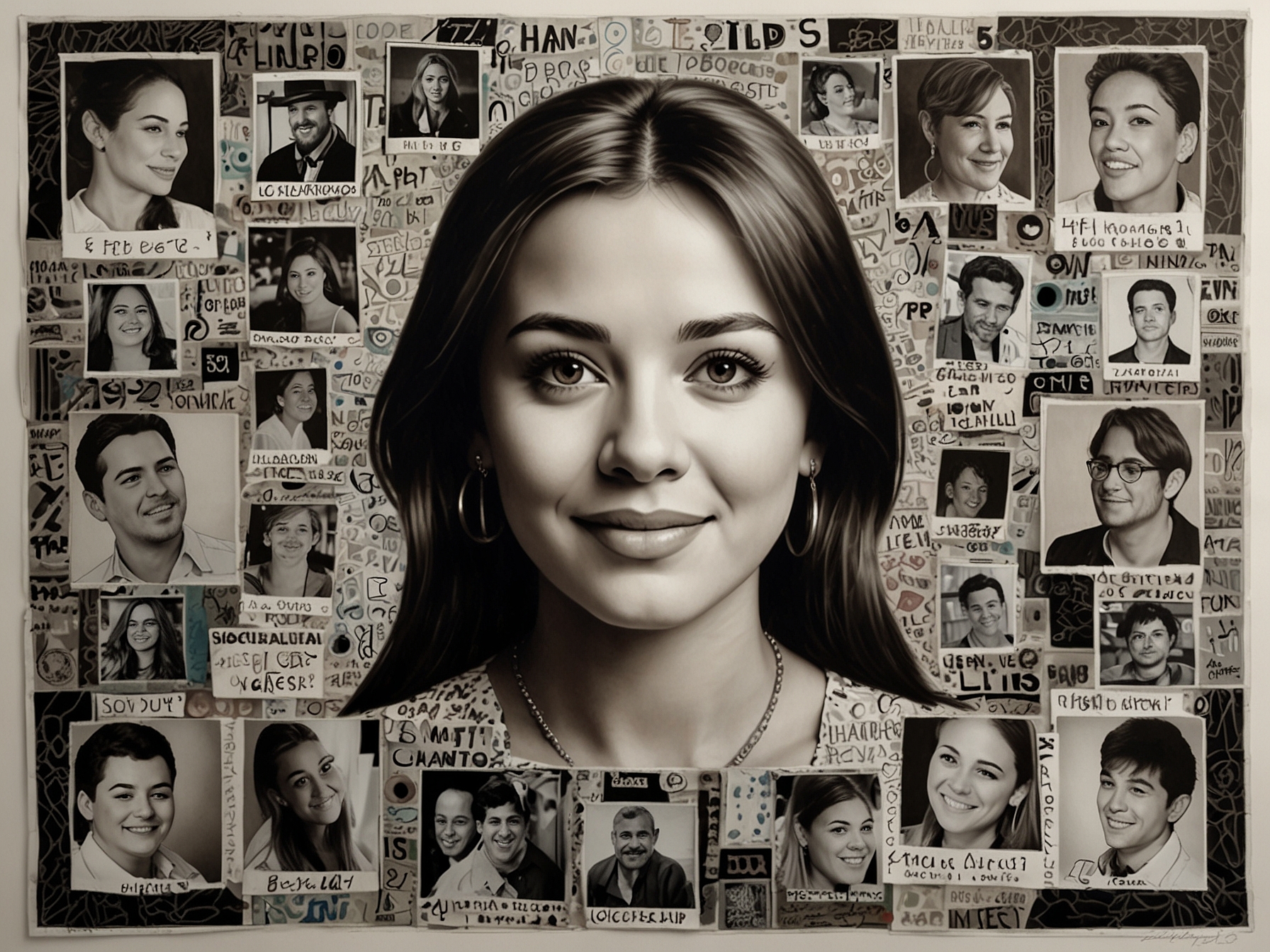 A collage of social media posts sharing memories and tributes to Maita Sanchez, showcasing the connection her fans felt towards her vibrant personality and impactful work.