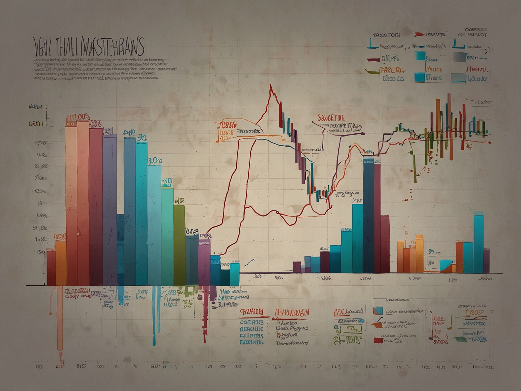 An economic chart illustrating job market trends during Trump's administration, highlighting shifts and disparities faced by different social groups in America.