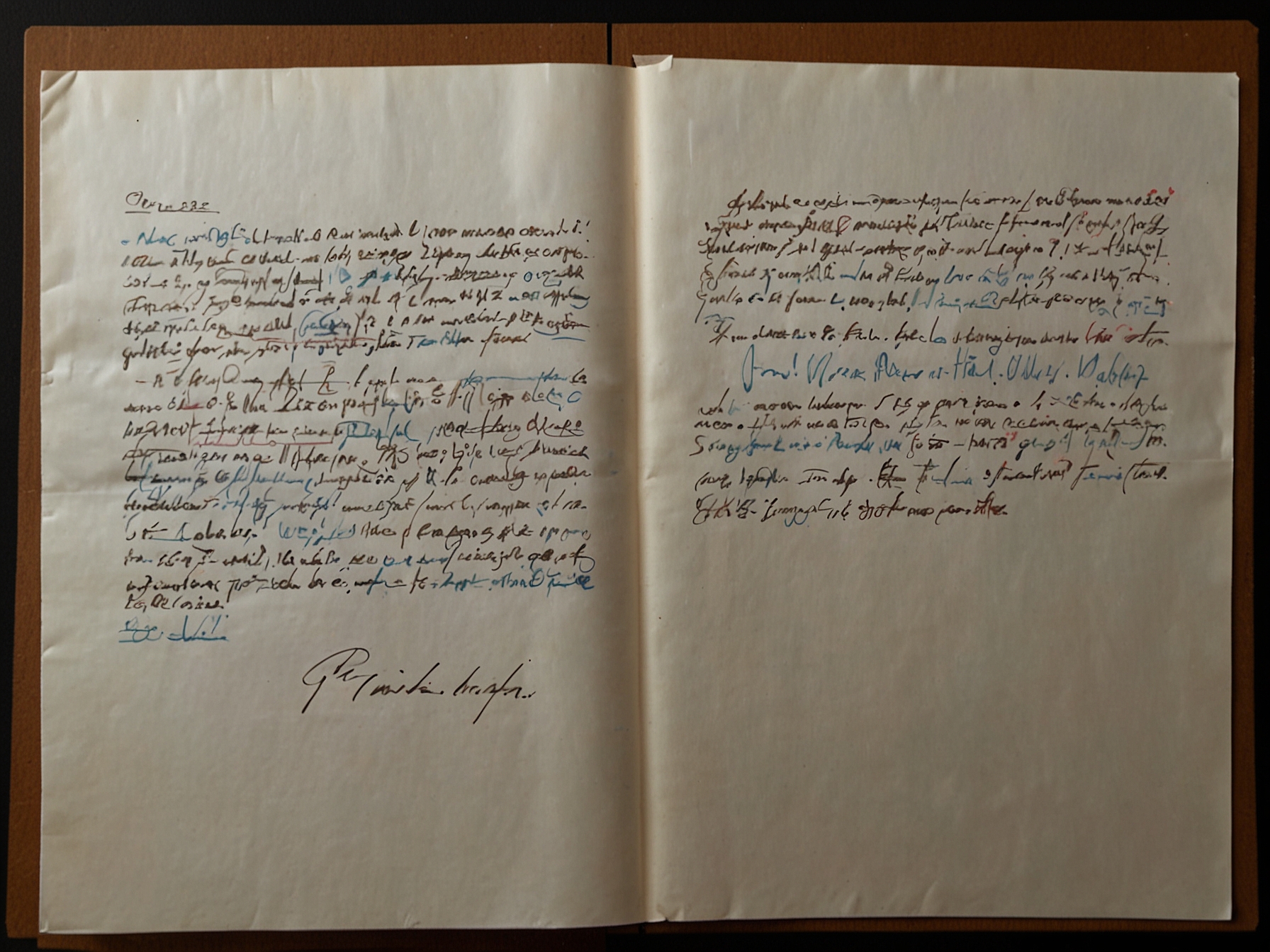 A close-up of a handwritten letter addressed to Rahul Gandhi, symbolizing the personal and emotional plea made by Malik's wife for compassion and understanding in political situations.