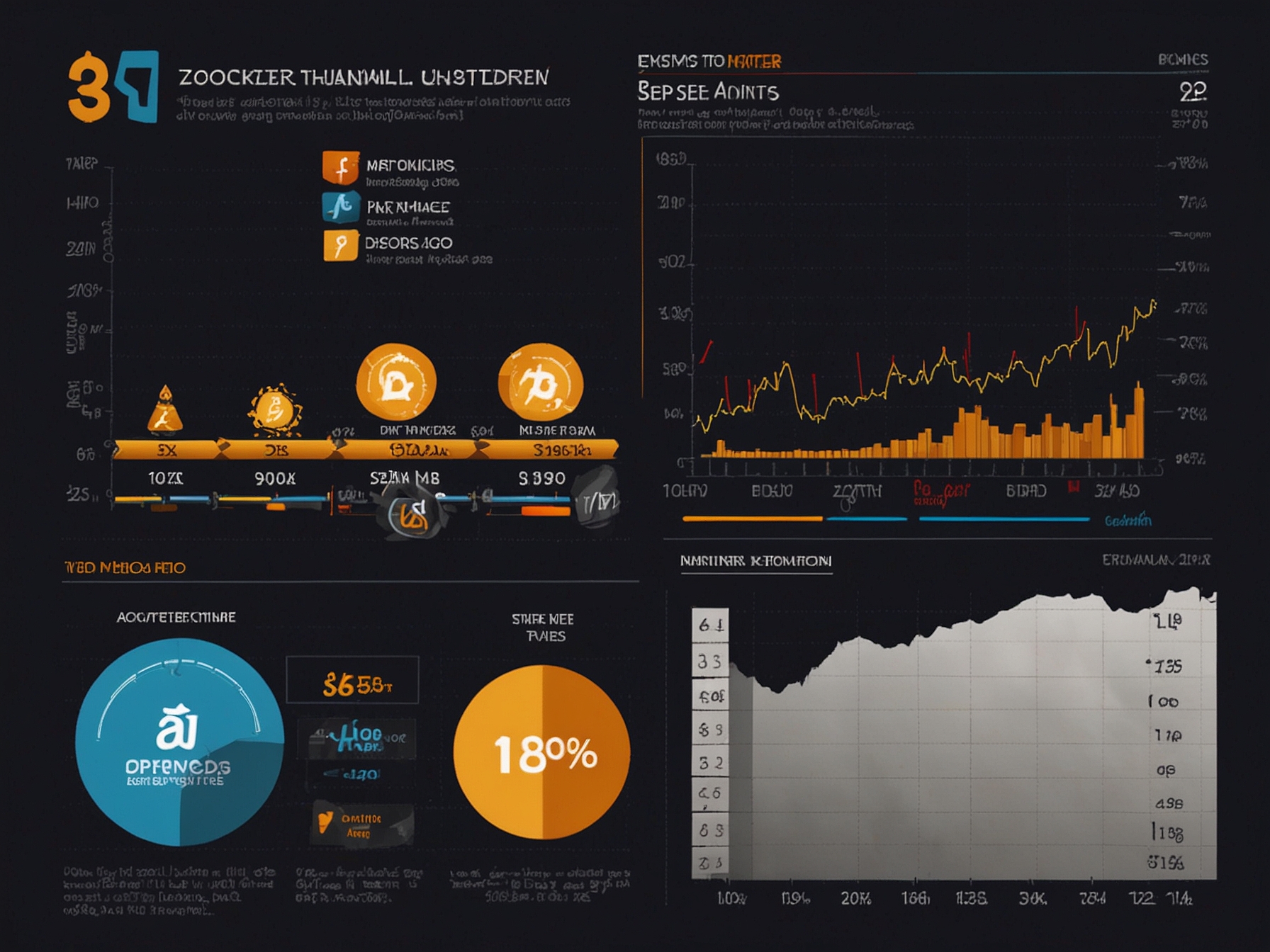 An infographic showing Zee Entertainment's stock performance before and after Punit Goenka's resignation, highlighting key financial metrics and investor reactions.