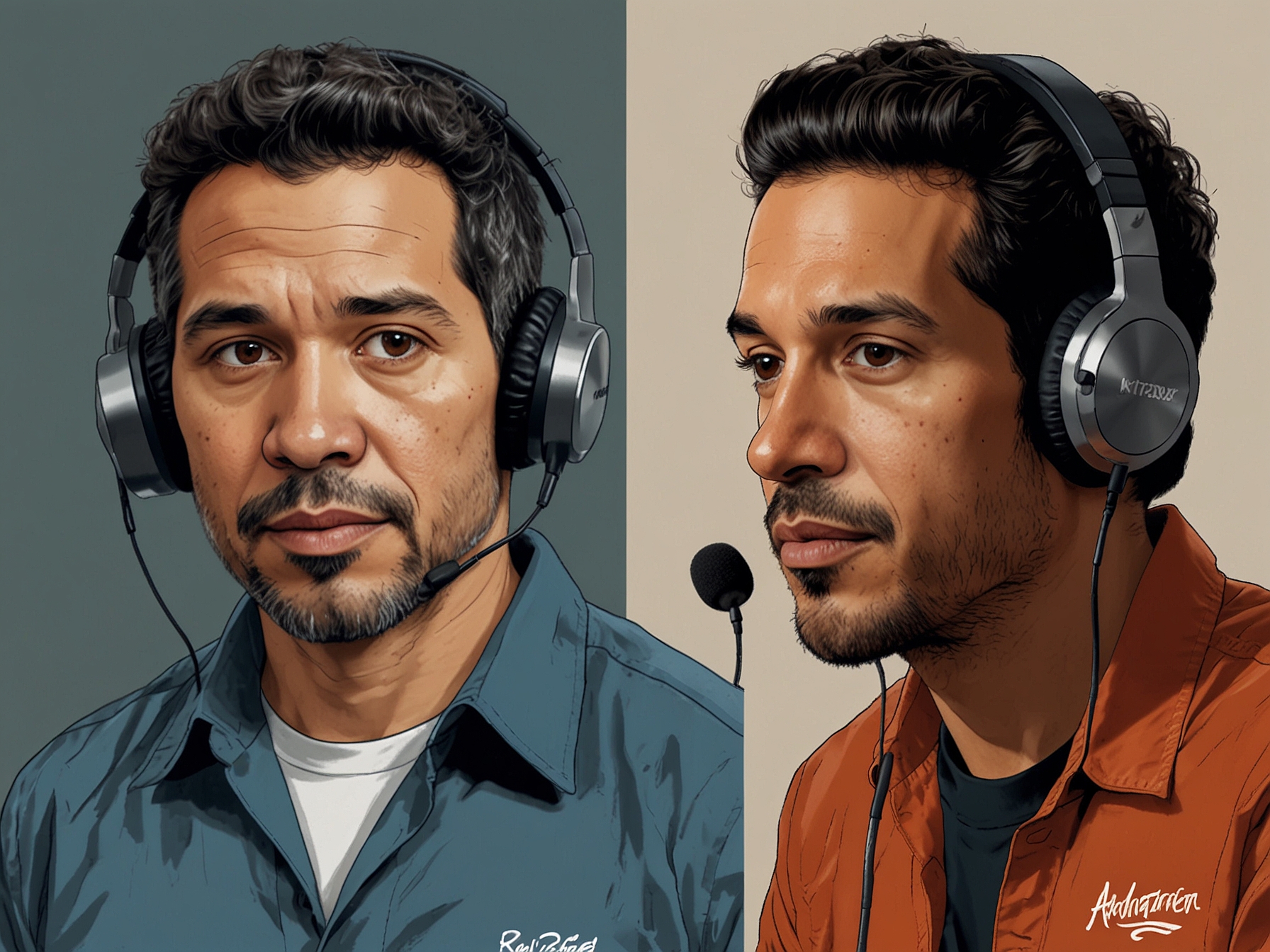 A collage of Kiko Rivera with a bokeh effect of family images, symbolizing the complex emotions of doubt, belonging, and ancestry that the podcast reveals.