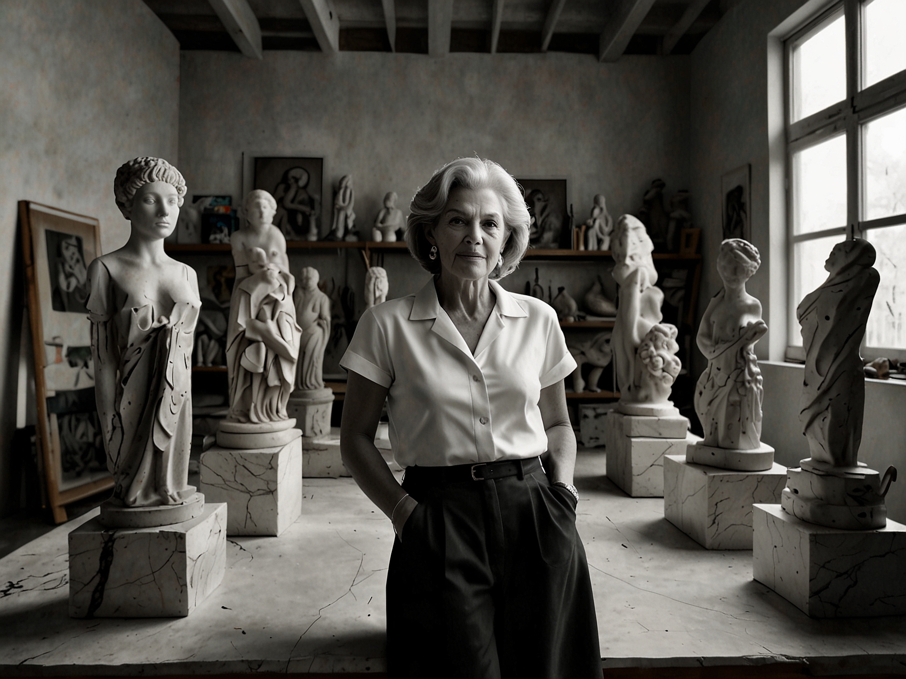 An image of the Fuente Las Nereidas fountain in Buenos Aires, showcasing Lola Mora's groundbreaking sculpture with female figures, symbolizing empowerment and artistic rebellion.
