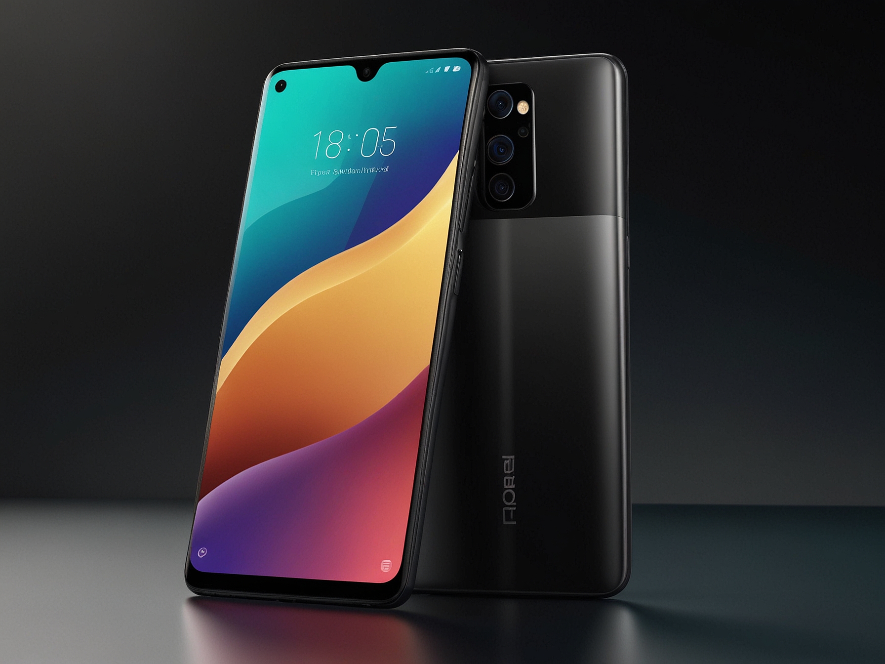 A comparison chart showing the battery capacities and charging speeds of the Realme GT 7 Pro versus competitors like Samsung and OnePlus, showcasing market competition.
