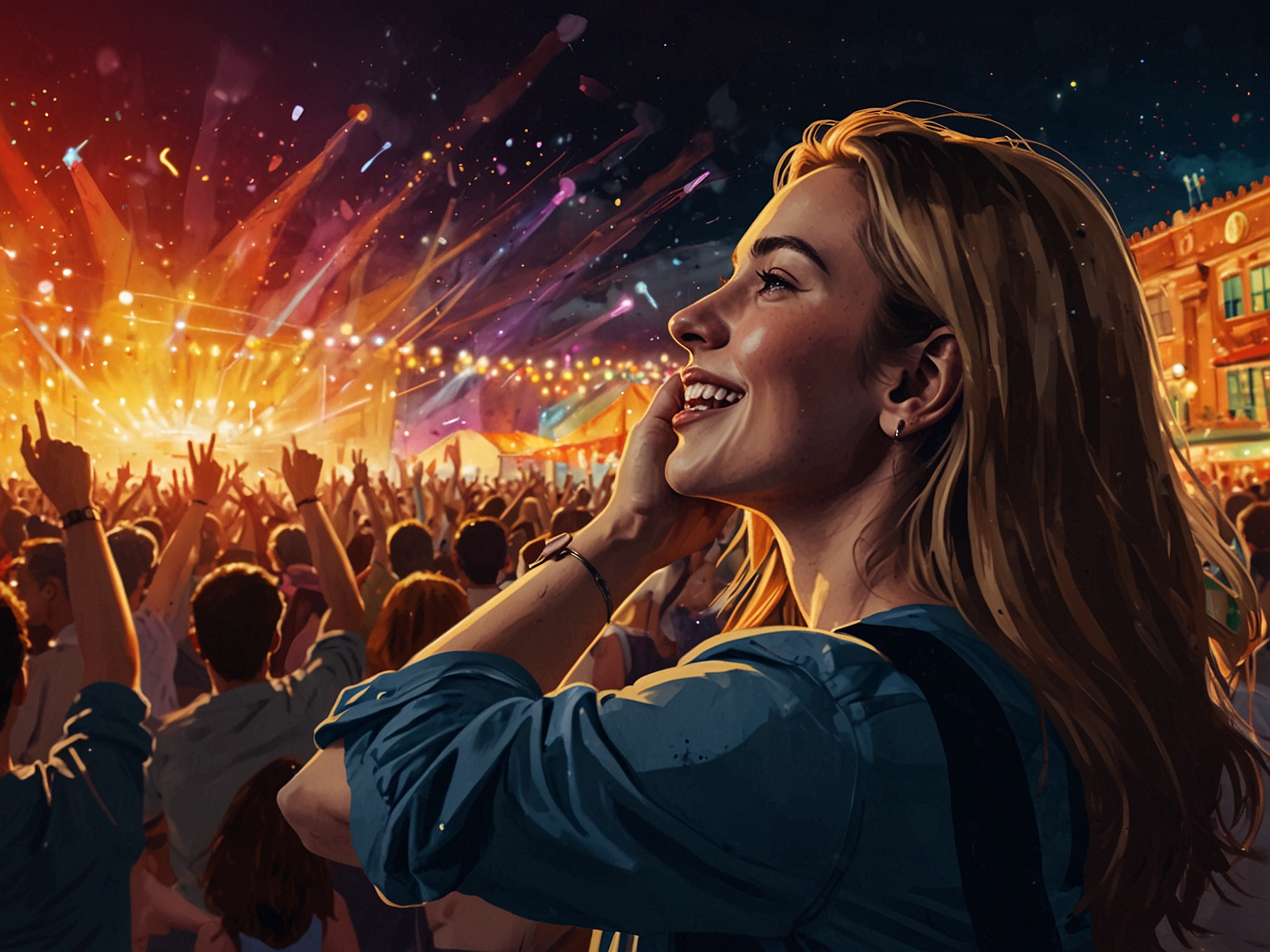 An immersive Nickelodeon-themed event at León Fair, featuring joyful children interacting with beloved characters and engaging in playful activities.
