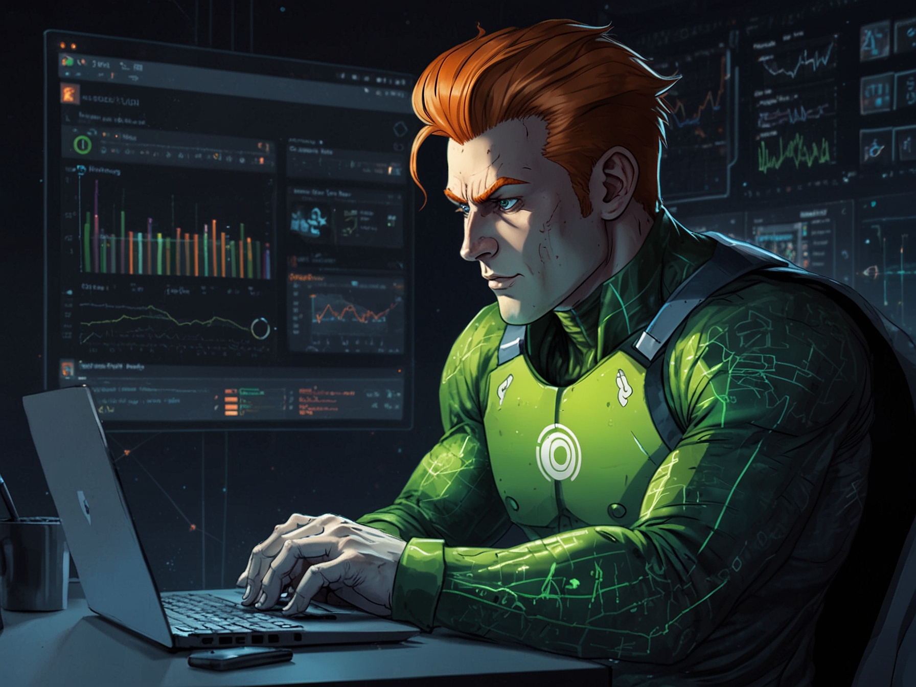 A futuristic concept image of a smartphone running Android 16, with an emphasis on the speed and efficiency enhancements tailored for developers.