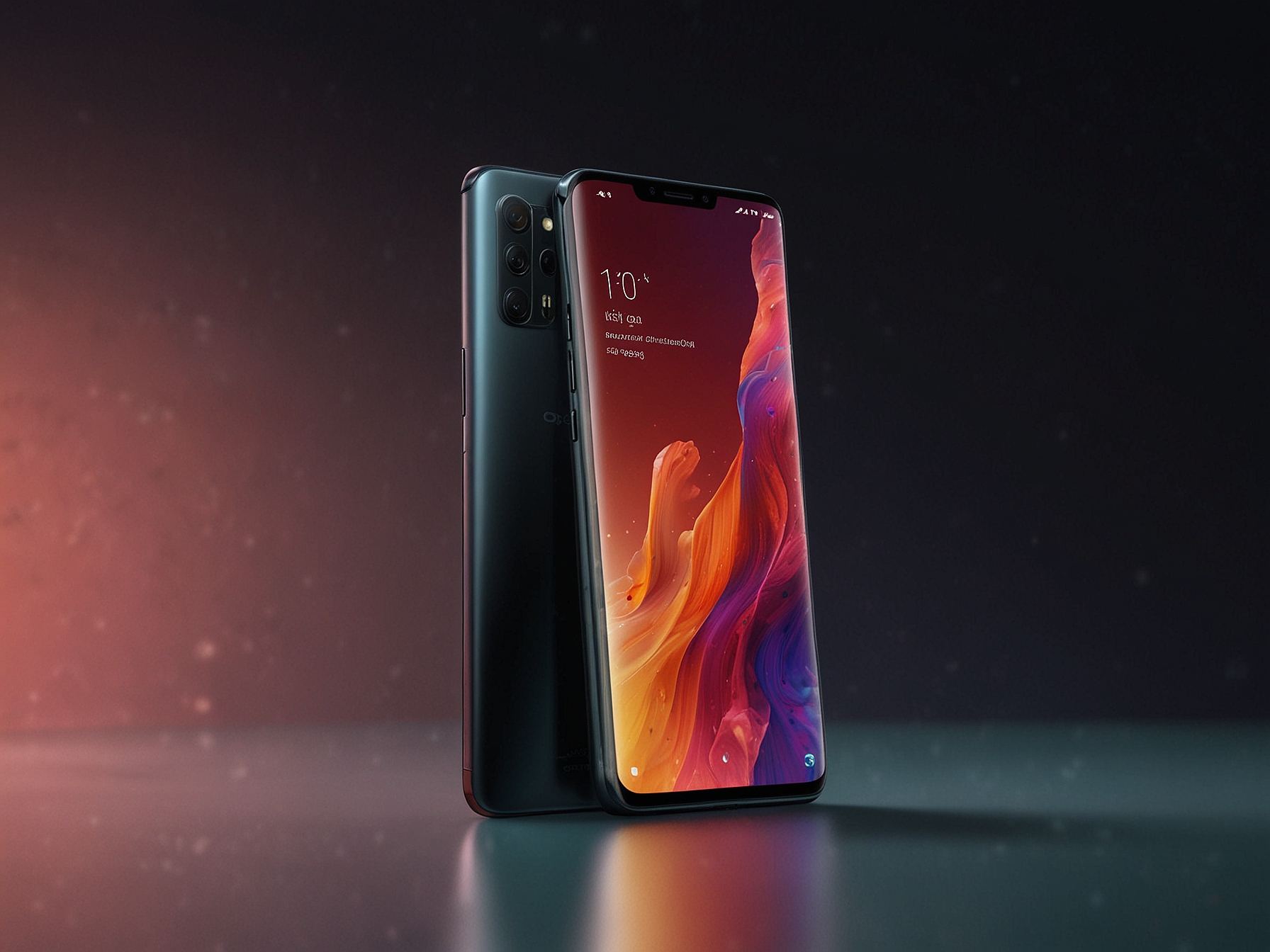 An image showcasing the OPPO Find X8 in diverse colors, highlighting its sleek modern design with a matte glass back and metallic sides under natural lighting.