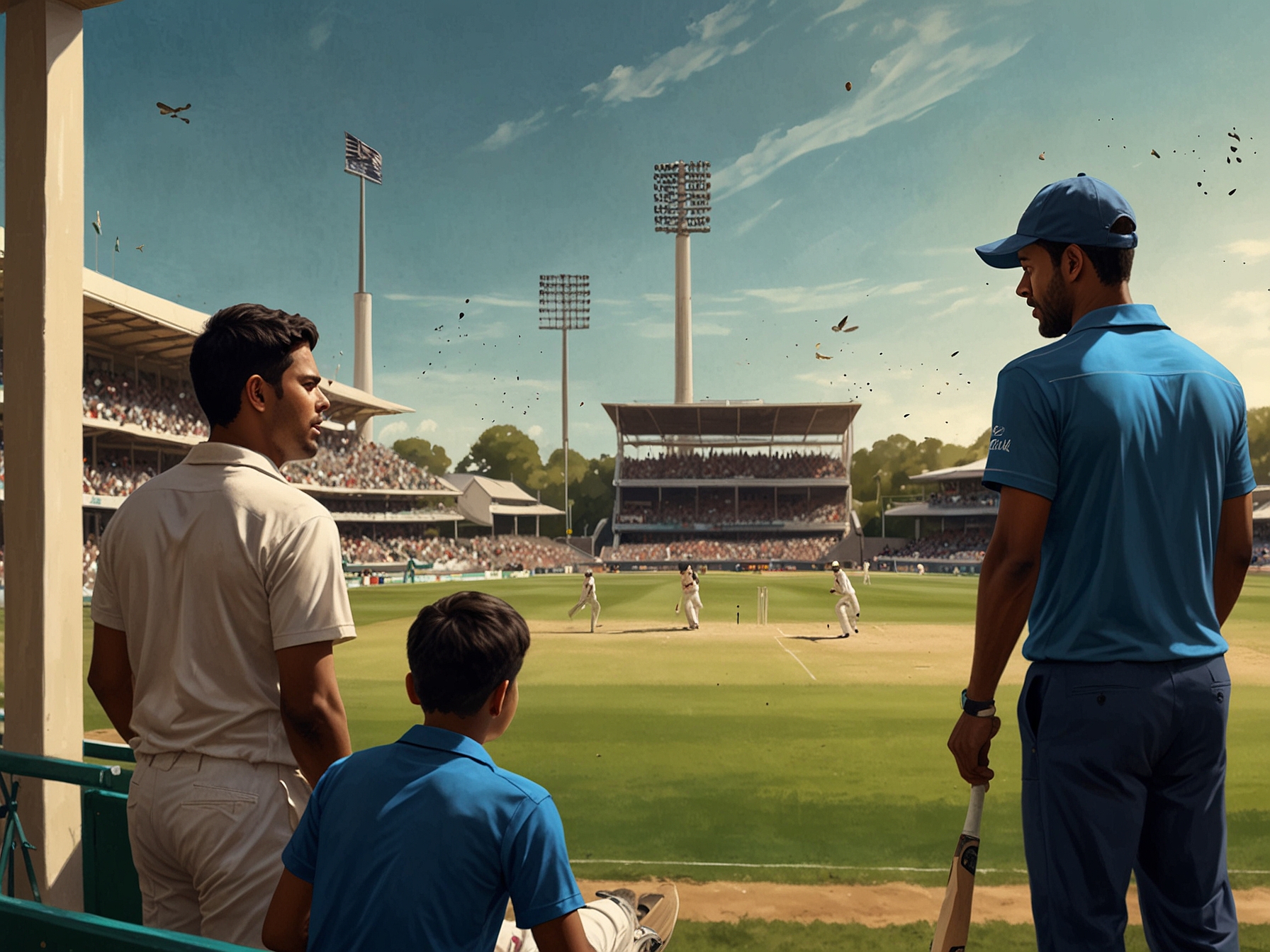 Jasprit Bumrah, standing captain for India, tossing the coin before the crucial match, reflecting the pressure of leadership as he prepares to lead a young team in a high-stakes encounter.