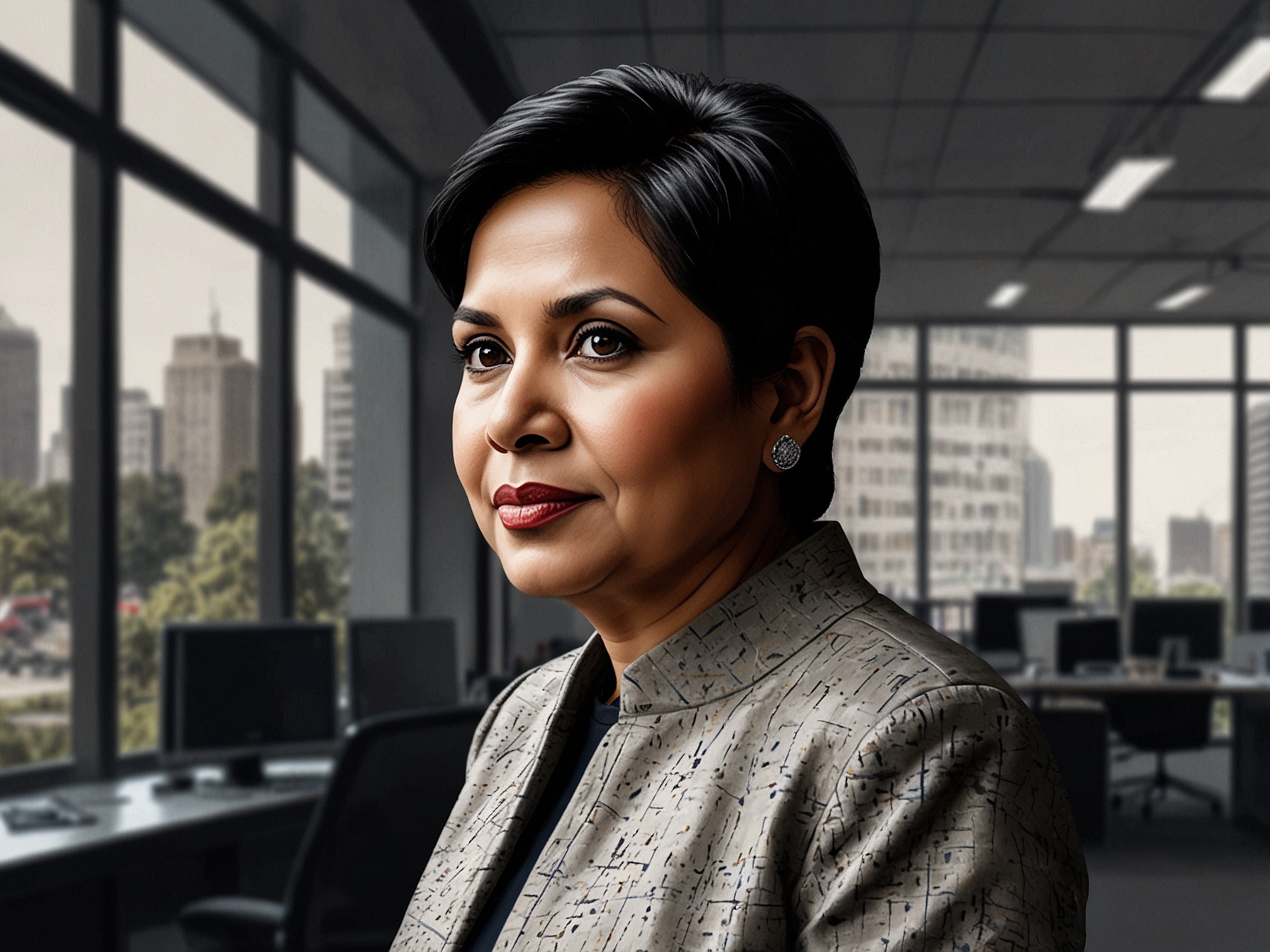 A visual representation of health-conscious snacks alongside traditional PepsiCo products, highlighting the balance Nooyi achieved between consumer cravings and health initiatives.