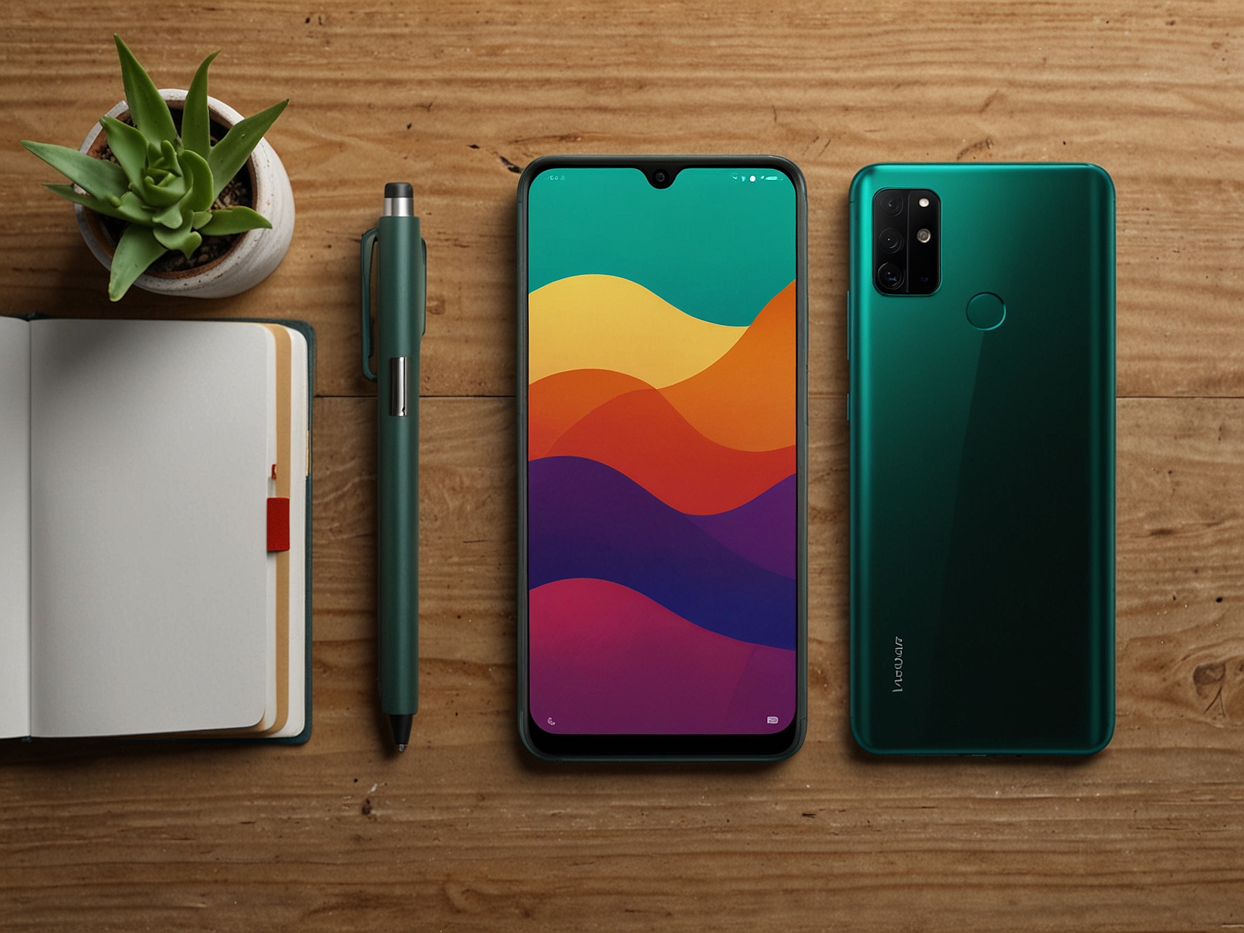 An infographic displaying the key features of the Vivo Y300, including its Snapdragon 4 Gen 2 processor, 5000mAh battery, and IP64 rating, set against a stylish backdrop.