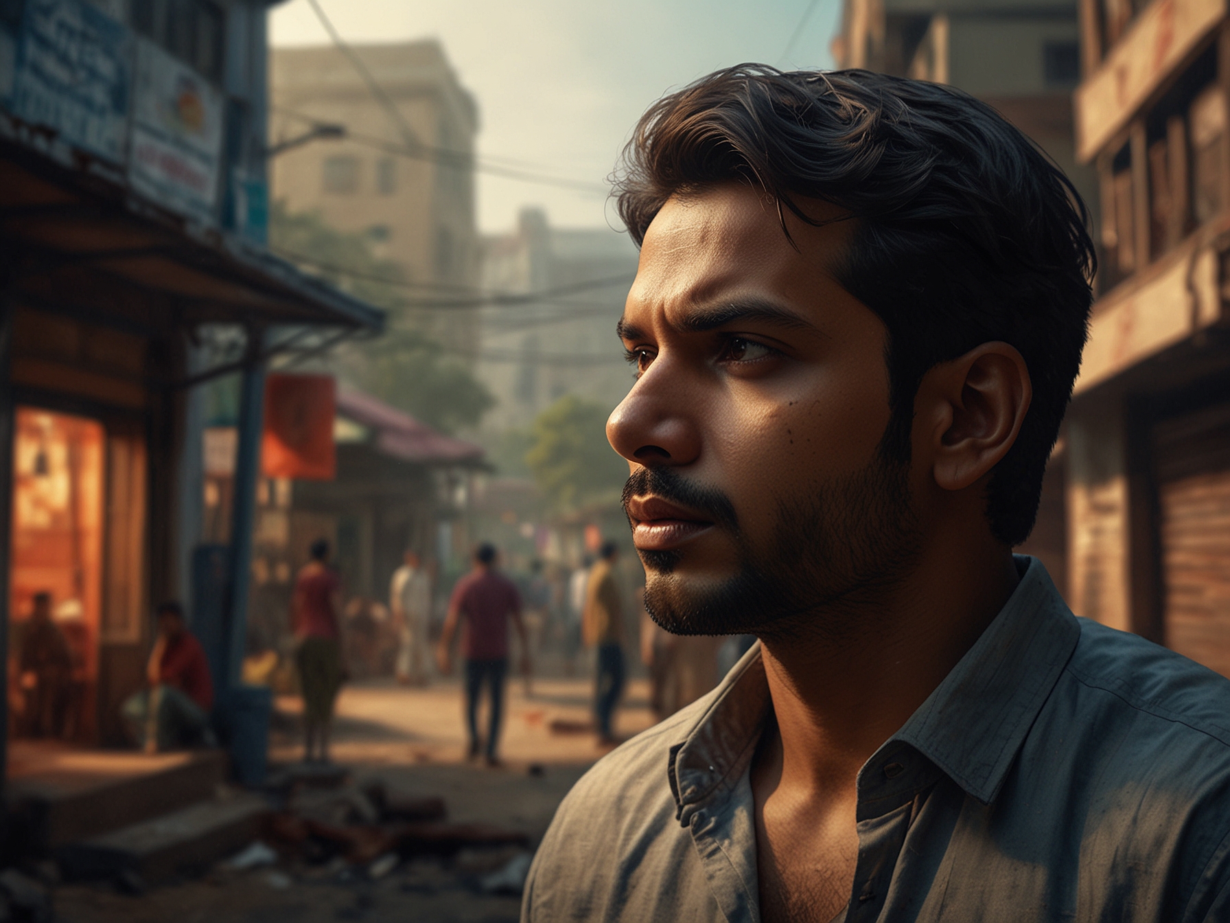 An emotional scene with two fathers, Akheraj and Vikrant's father, showcasing their internal struggles and conflicting choices that resonate with the audience.