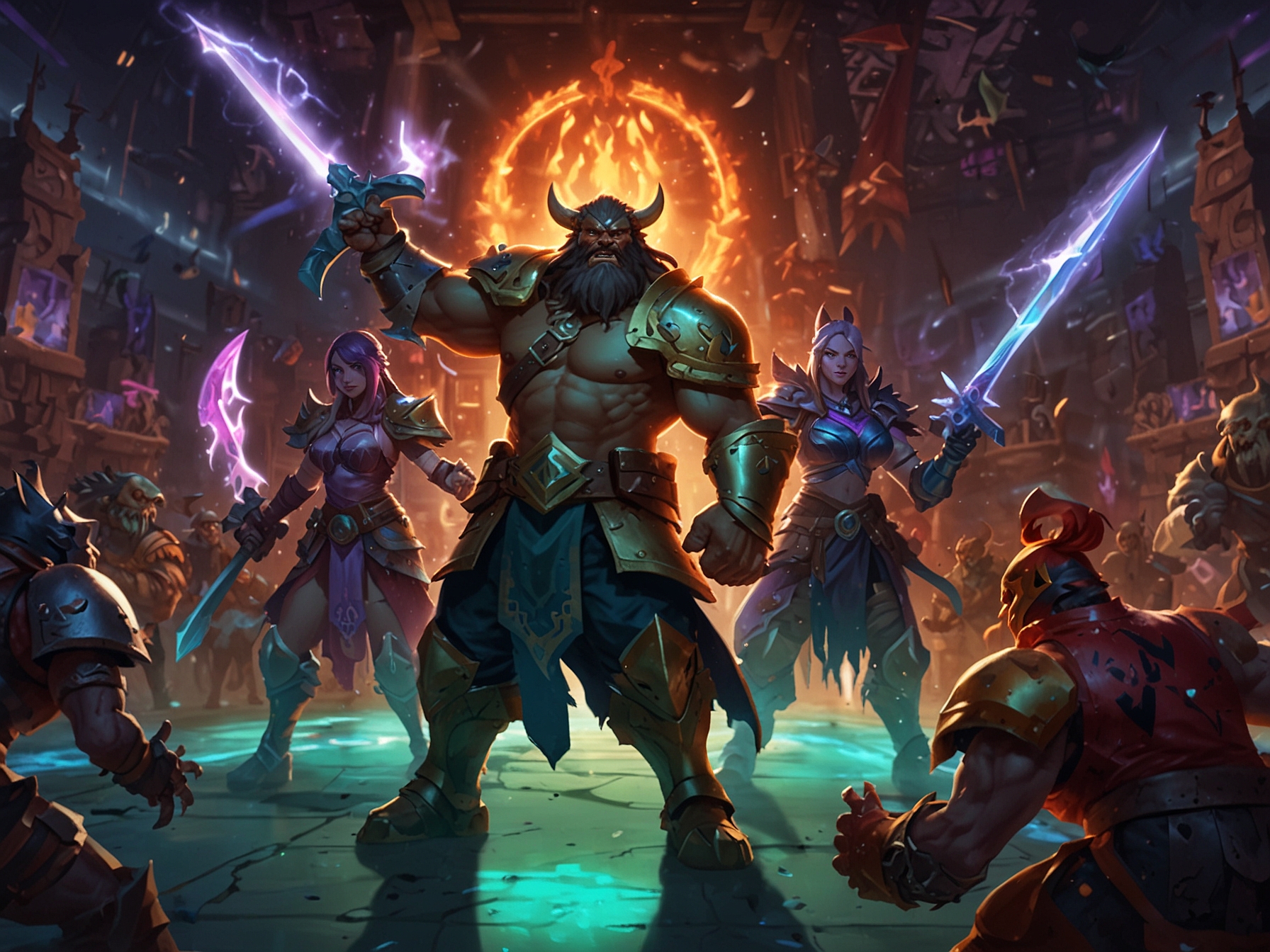 A close-up view of unique Little Legends avatars, featuring the fierce Featherknight and the adorable Choncc, representing the diverse styles players can choose in Teamfight Tactics matches.