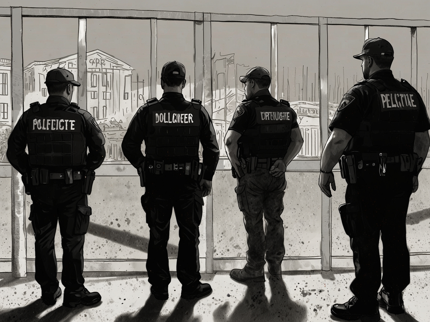 A visual representation of a protest against ICE, illustrating community responses to immigration enforcement and the call for reform or dismantling of controversial practices.