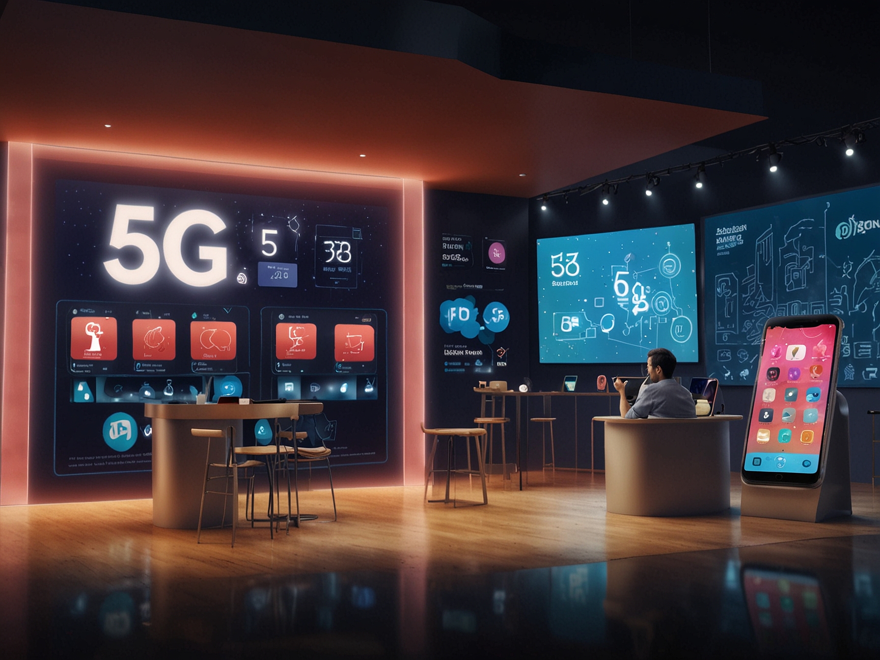 A vibrant graphic illustrating Jio's new ₹601 voucher, featuring symbols of connectivity and unlimited data, aimed at attracting casual users and tech enthusiasts alike.