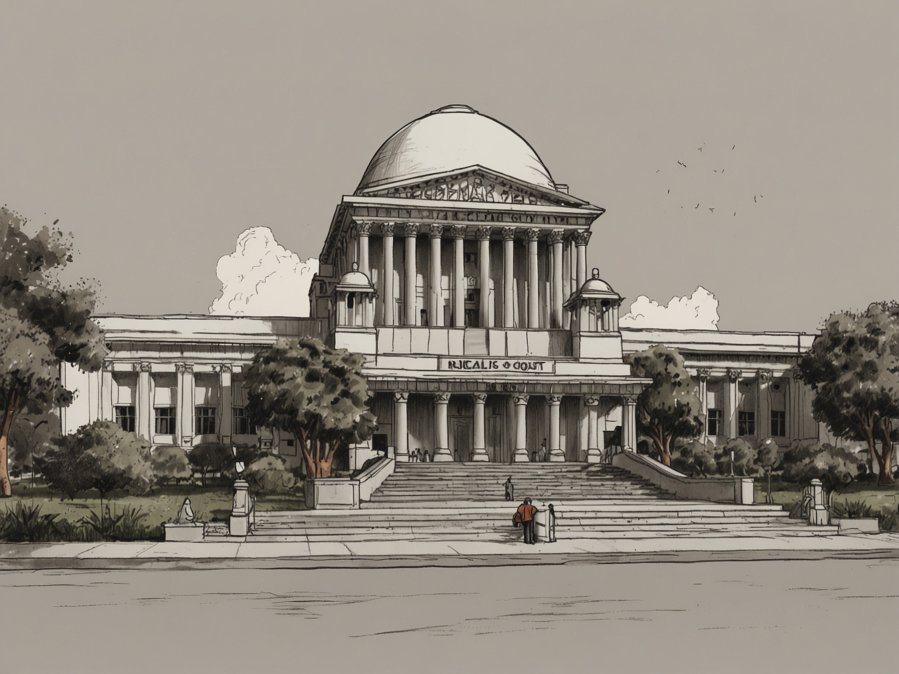 A visual representation of the Indian flag intertwined with legal texts and symbols of equality, illustrating the ideals of socialism and secularism in the context of the Indian Constitution.