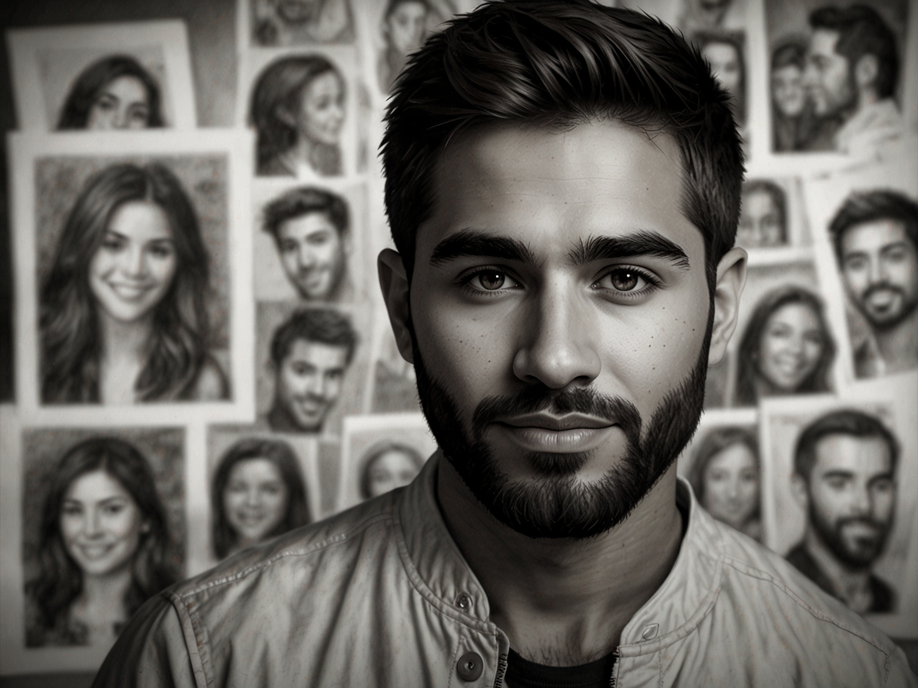 Kendji Girac performing on stage for the first time after his recovery, radiating confidence and resilience as fans cheer him on.