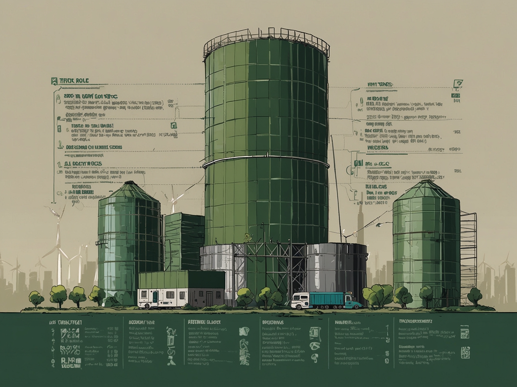 A close-up of stock market graphs and charts emphasizing the recent performance and trends in renewable energy stocks, particularly focusing on NTPC and its competitors.