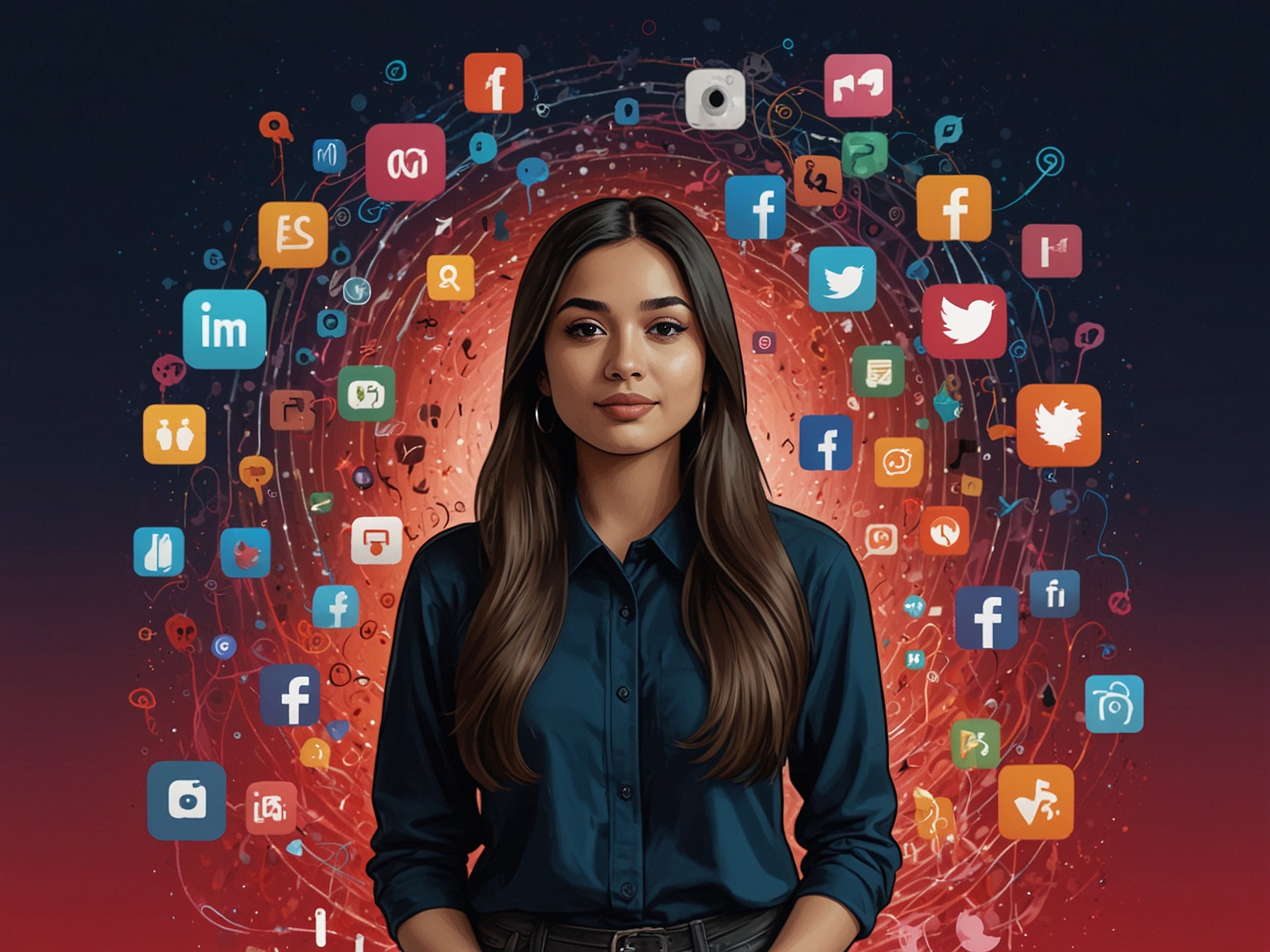 A newspaper headline showcasing news about leaked videos on social media, symbolizing the urgent conversation around digital privacy violations among influencers.