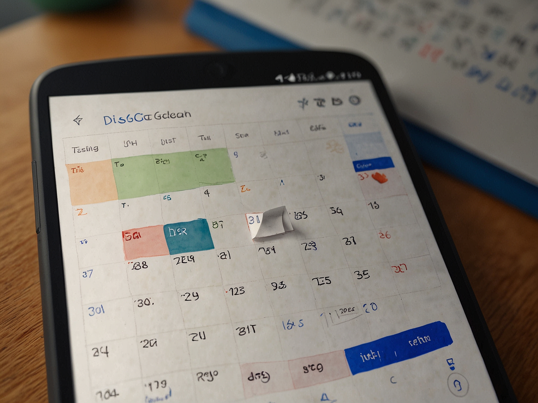 An illustration depicting a comparison between the old and new Google Calendar task management interfaces, highlighting improvements in organization and usability.