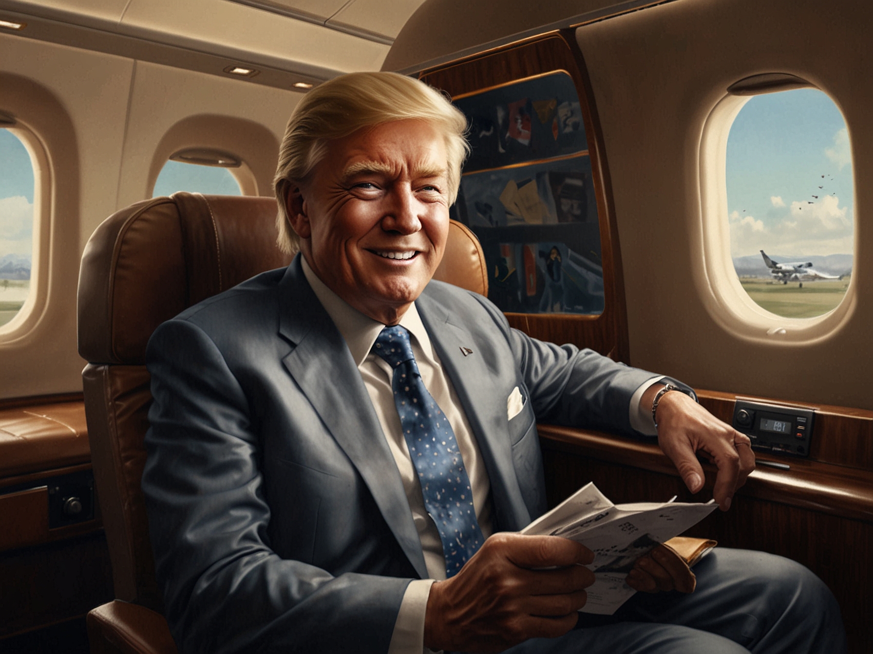 A collage of Kai Trump's vibrant social media posts showcasing her positive interactions with Donald Trump, highlighting their close relationship amidst political controversy.