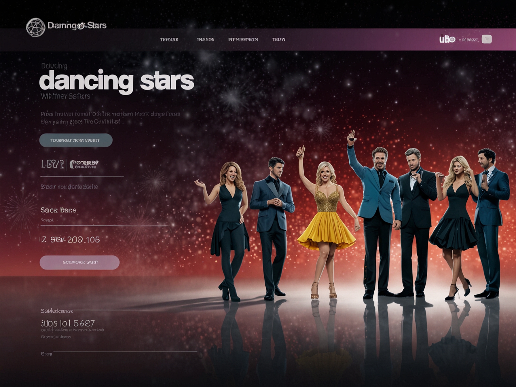 A collage of DWTS contestants, such as Joey Graziadei and Chandler Kinney, looking excited and ready to perform, contrasting with the fans' disappointment.
