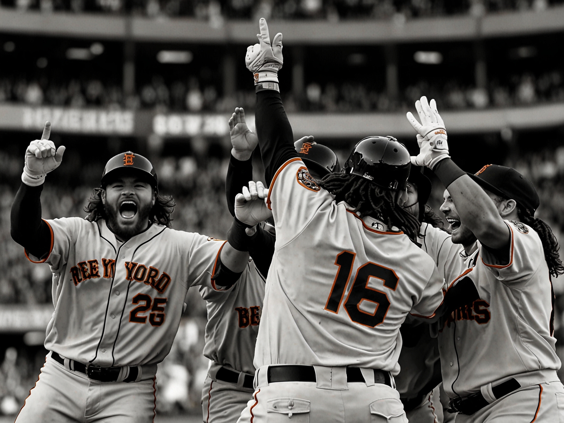 Family portrait of Brandon Crawford with his wife and five children, emphasizing the next chapter of his life filled with love and support.