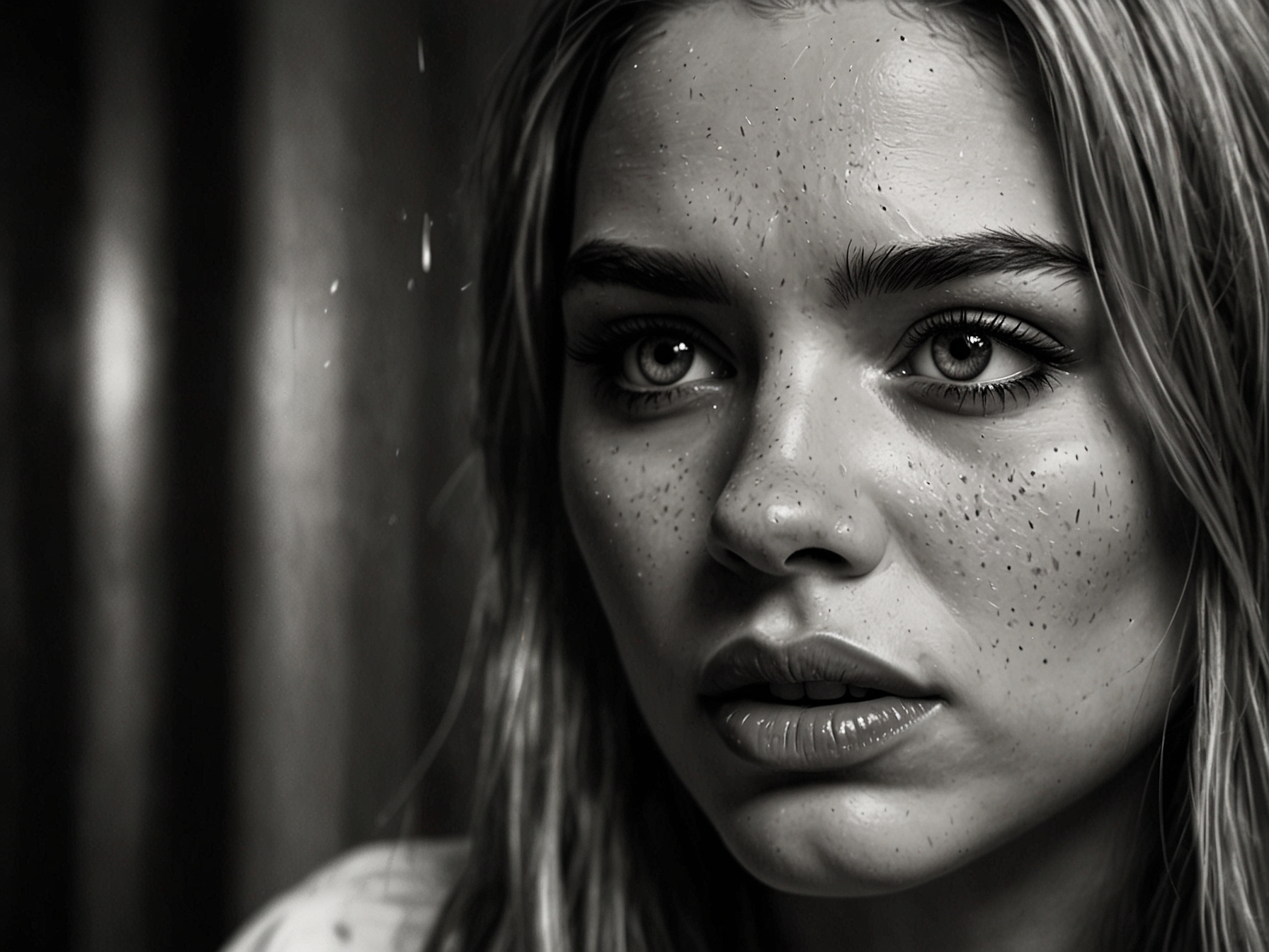 An engaging scene from 'Special Forces: World’s Toughest Test,' featuring Kayla Nicole preparing for a challenge, symbolizing her resilience and strength amidst adversity.