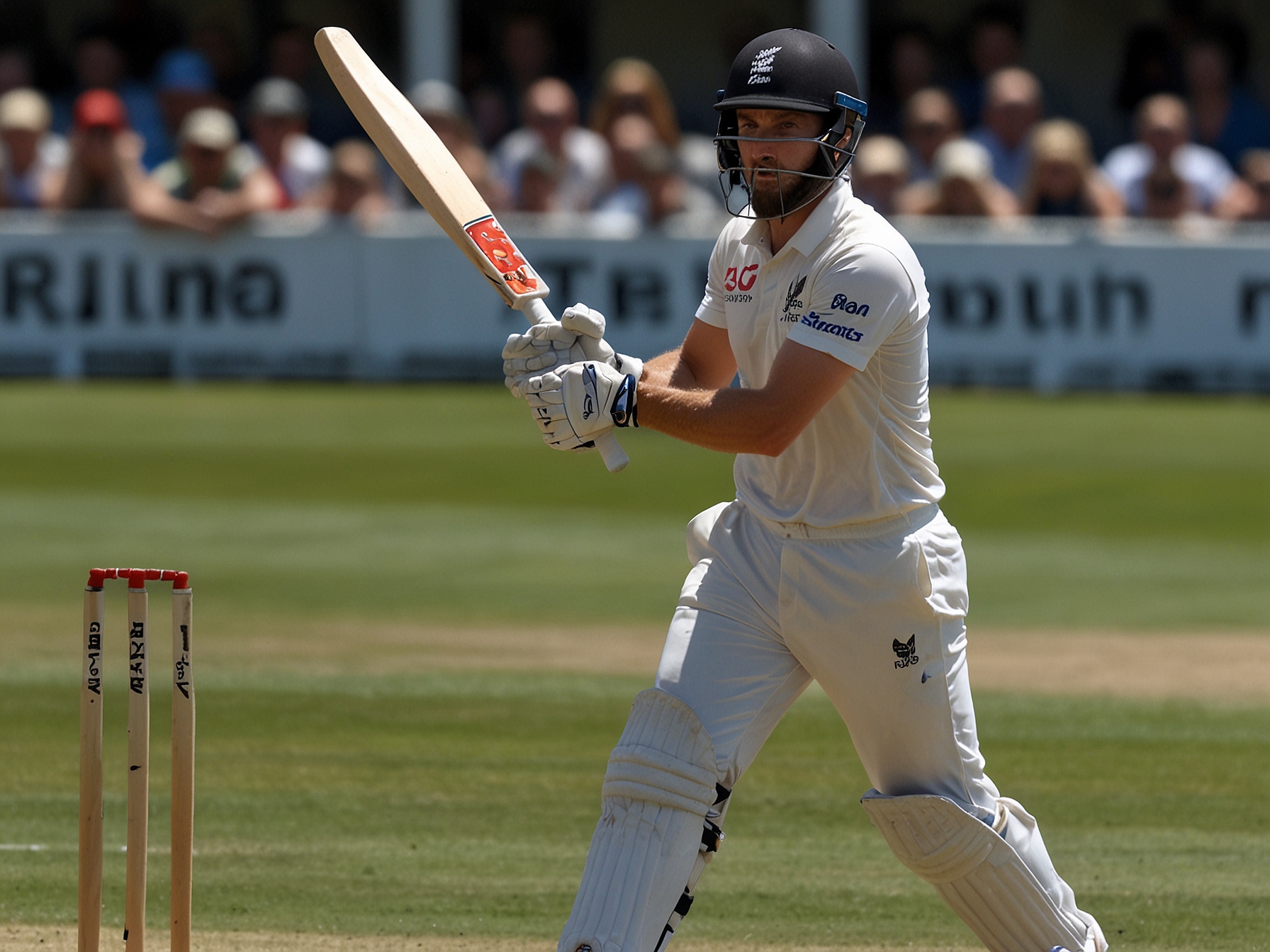 Kane Williamson celebrating his runs during a Test match at Hagley Oval, with the scoreboard showing his impressive 93 runs before his dismissal, capturing the intensity of the match.