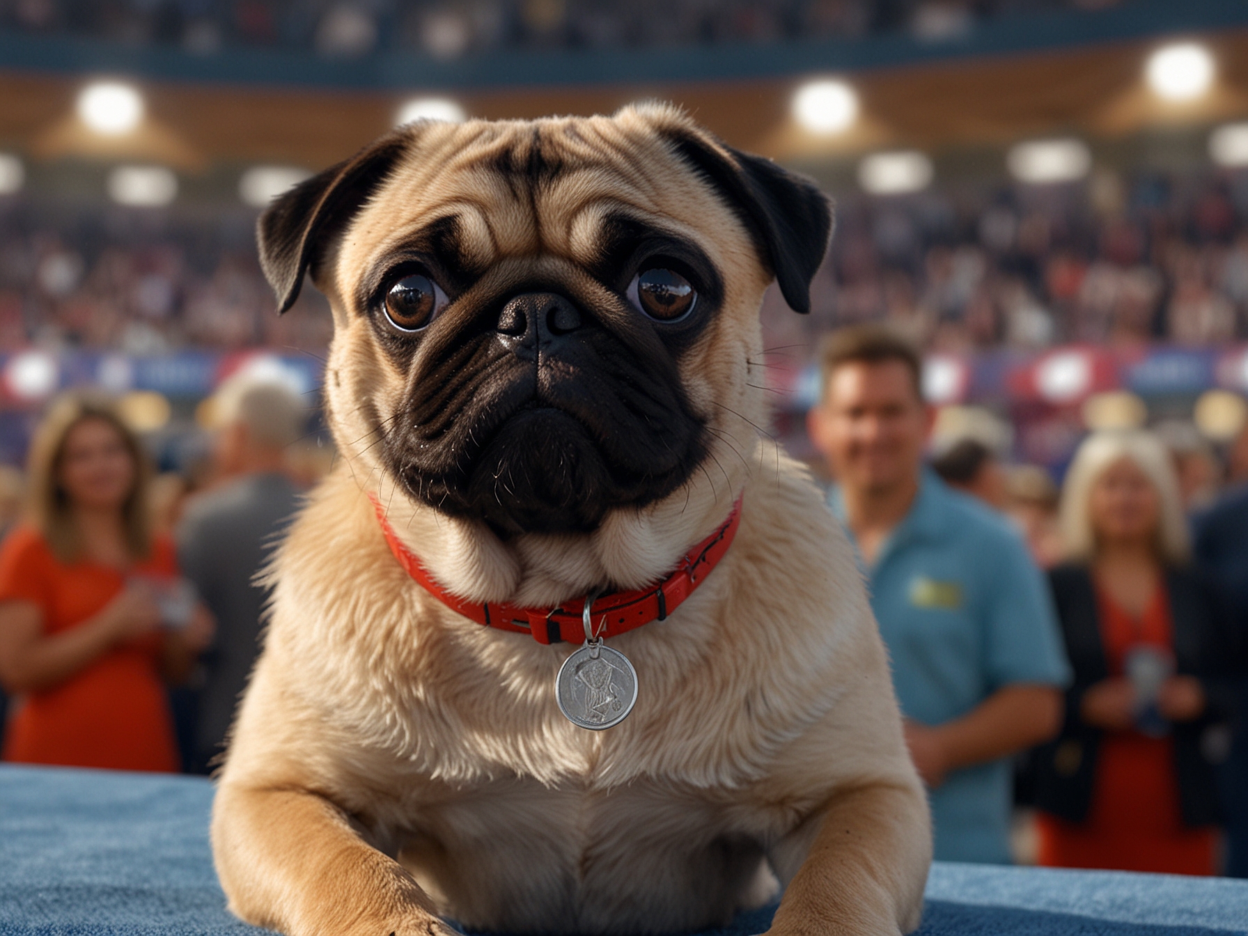The 204 participating breeds gather at the Greater Philadelphia Expo Center, showcasing their unique traits as families watch in excitement during the 2024 National Dog Show.