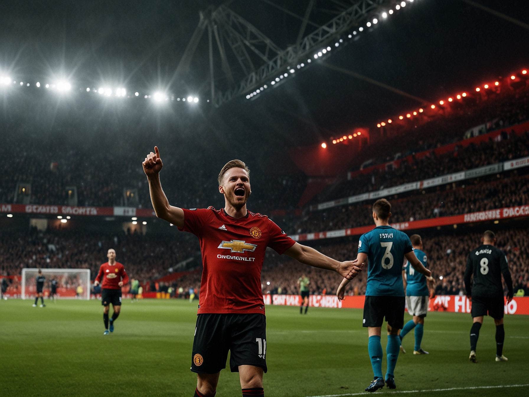 Athletic Bilbao players rejoicing after scoring one of their three goals against Elfsborg, encapsulating the team's confidence and ambition during the Europa League clash.