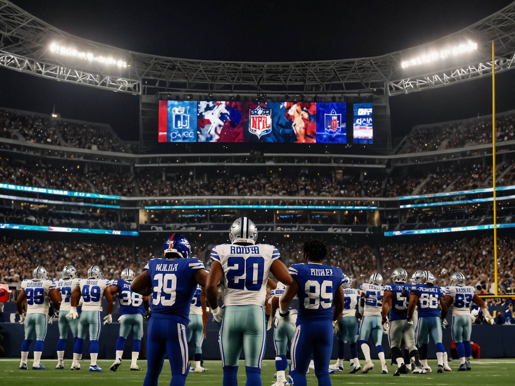 Linebacker DeMarvion Overshown celebrates his game-changing pick-six against the Giants, showcasing the excitement and energy of the Cowboys' hopeful resurgence.