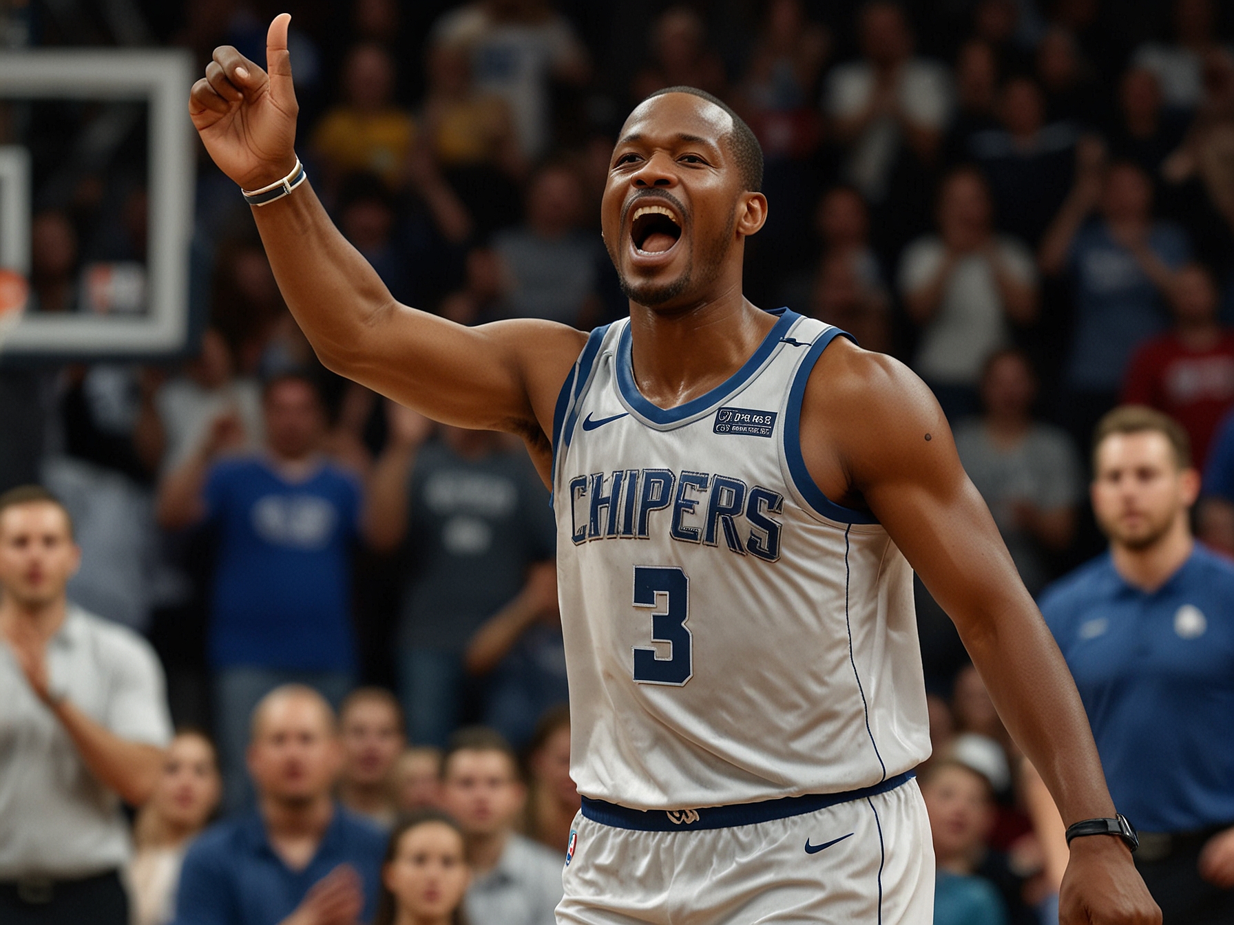 Nickeil Alexander-Walker defends fiercely against Kevin Porter Jr. during the heated Timberwolves vs Clippers game, showcasing the defensive intensity of both teams.
