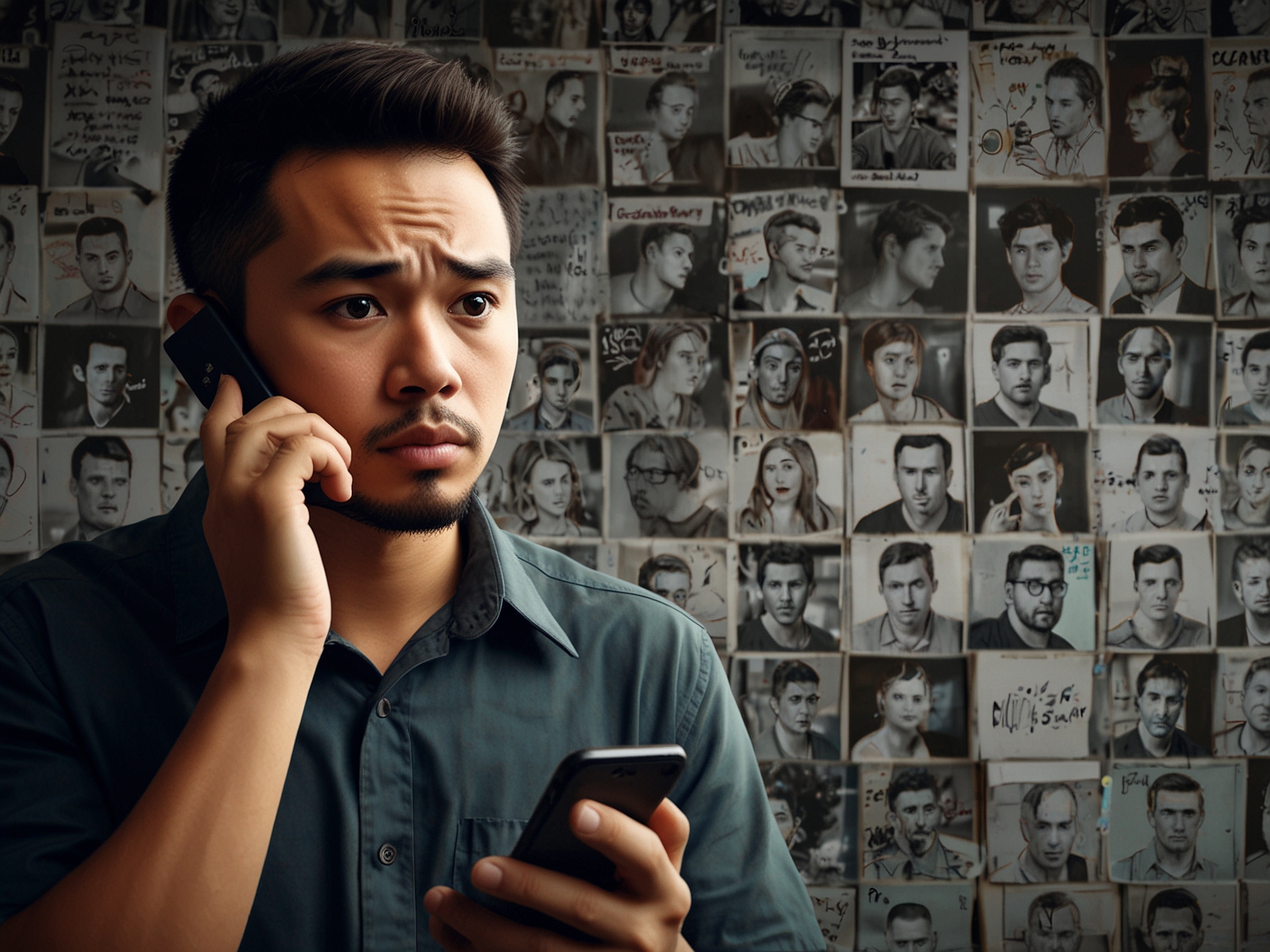 A visual representation of the challenge idea with a bold graphic depicting a warning sign and symbolic elements like social media icons, highlighting the dangers of extreme challenges in celebrity culture.
