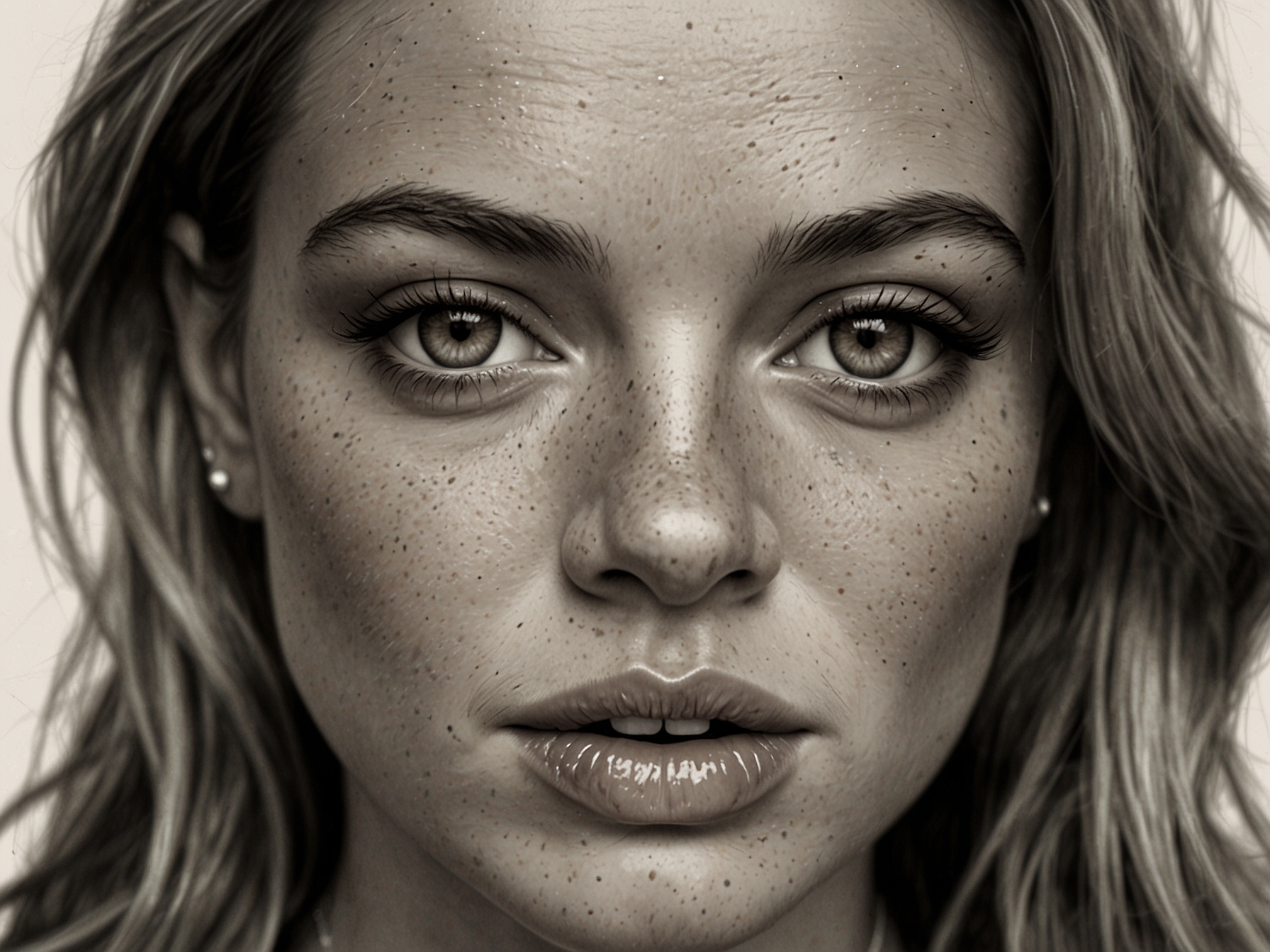 A well-lit photo of Lindsay Lohan sitting relaxed with a serene expression, symbolizing the importance of 'beauty sleep', which she endorses as part of her skincare routine.