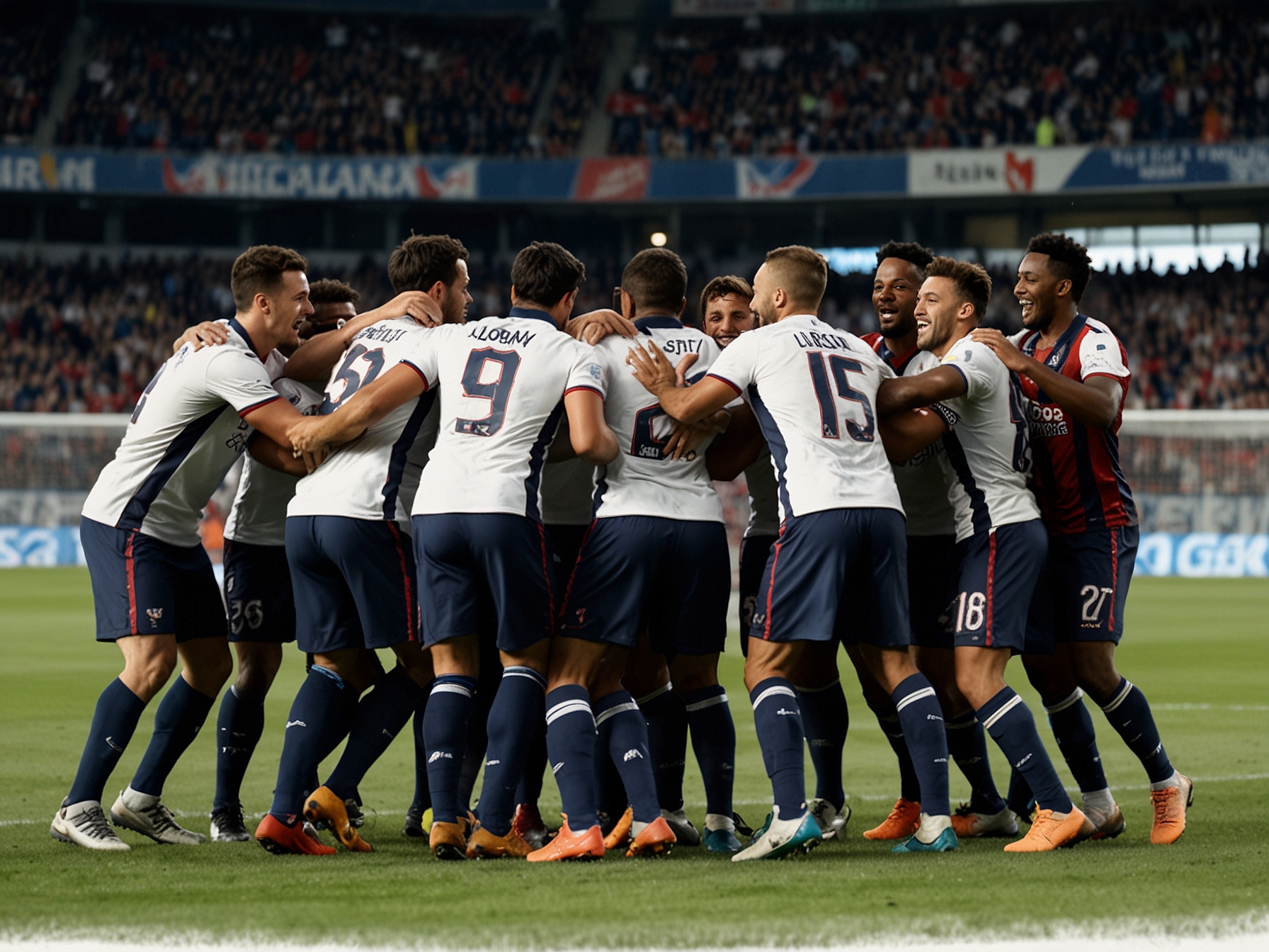 Coach Davide Nicola giving a motivating post-match speech, emphasizing the importance of patience and team dynamics in achieving success on the field.