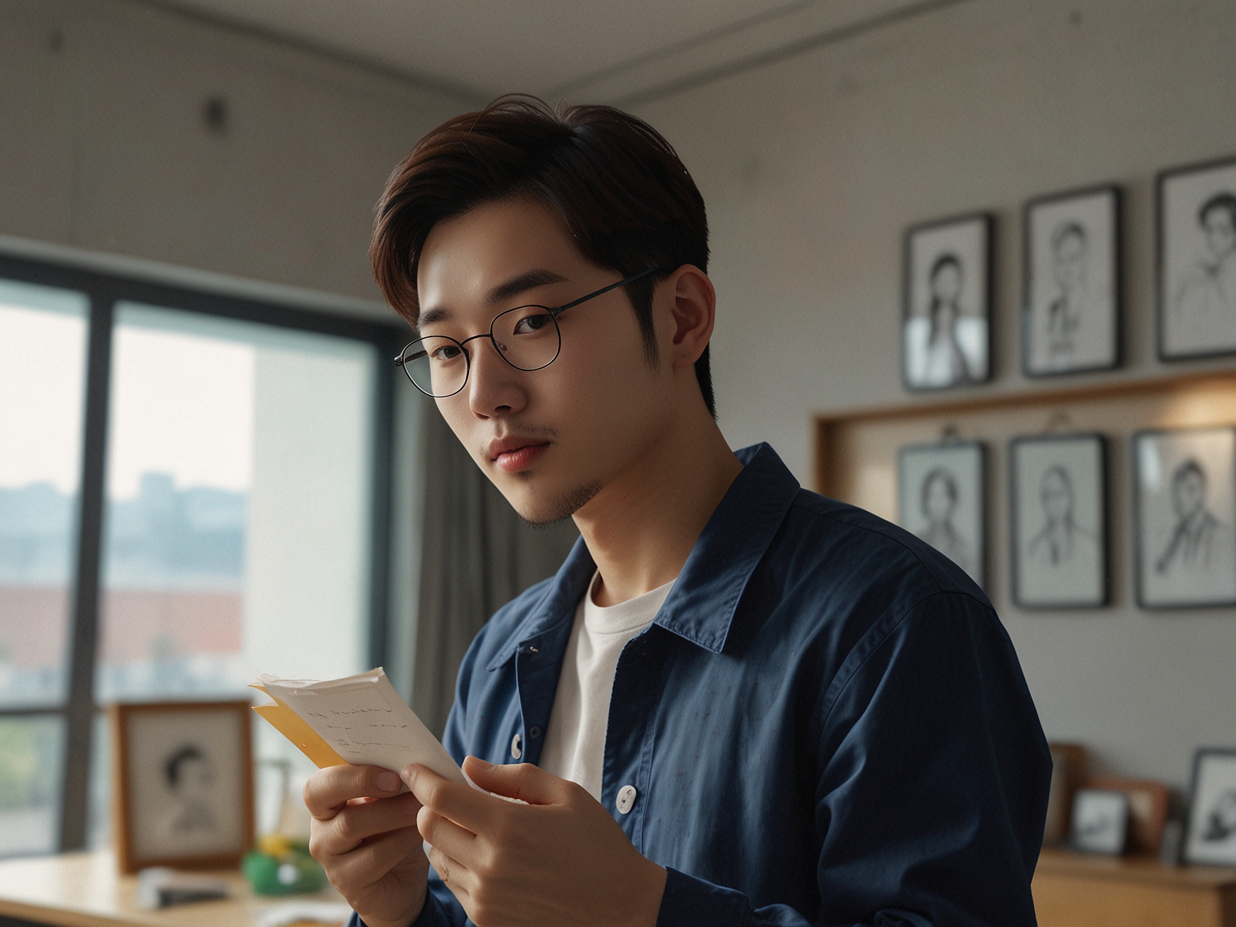 A heartfelt memorial gathering for Park Min Jae at Seoul National University Hospital, filled with friends and fans sharing memories and paying tribute to the late actor.