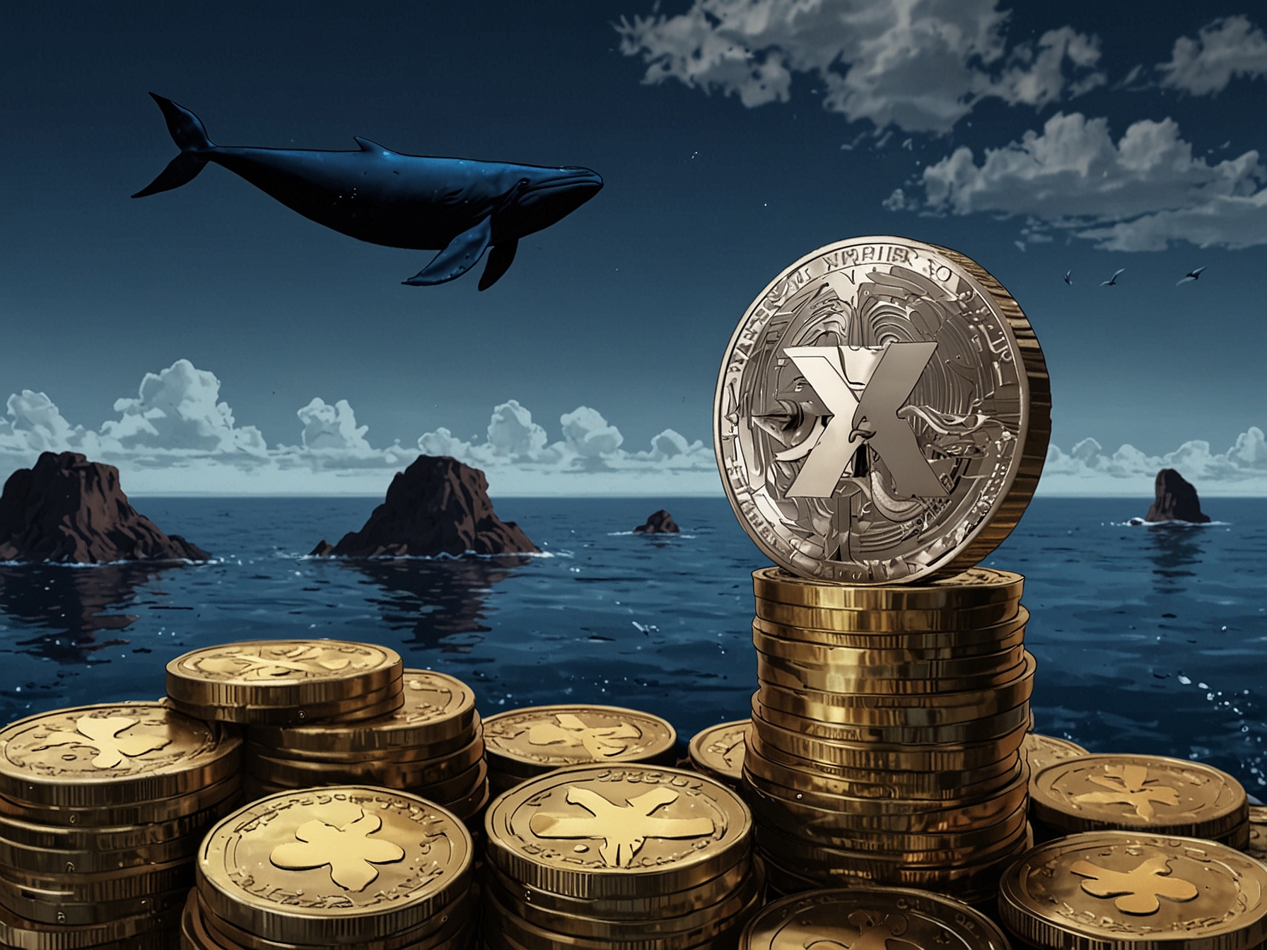 A digital illustration of WallitIQ's Physical 2 Digital wallet feature, showcasing a seamless transition from physical assets to secure digital tokens, reflecting the platform's innovative approach.