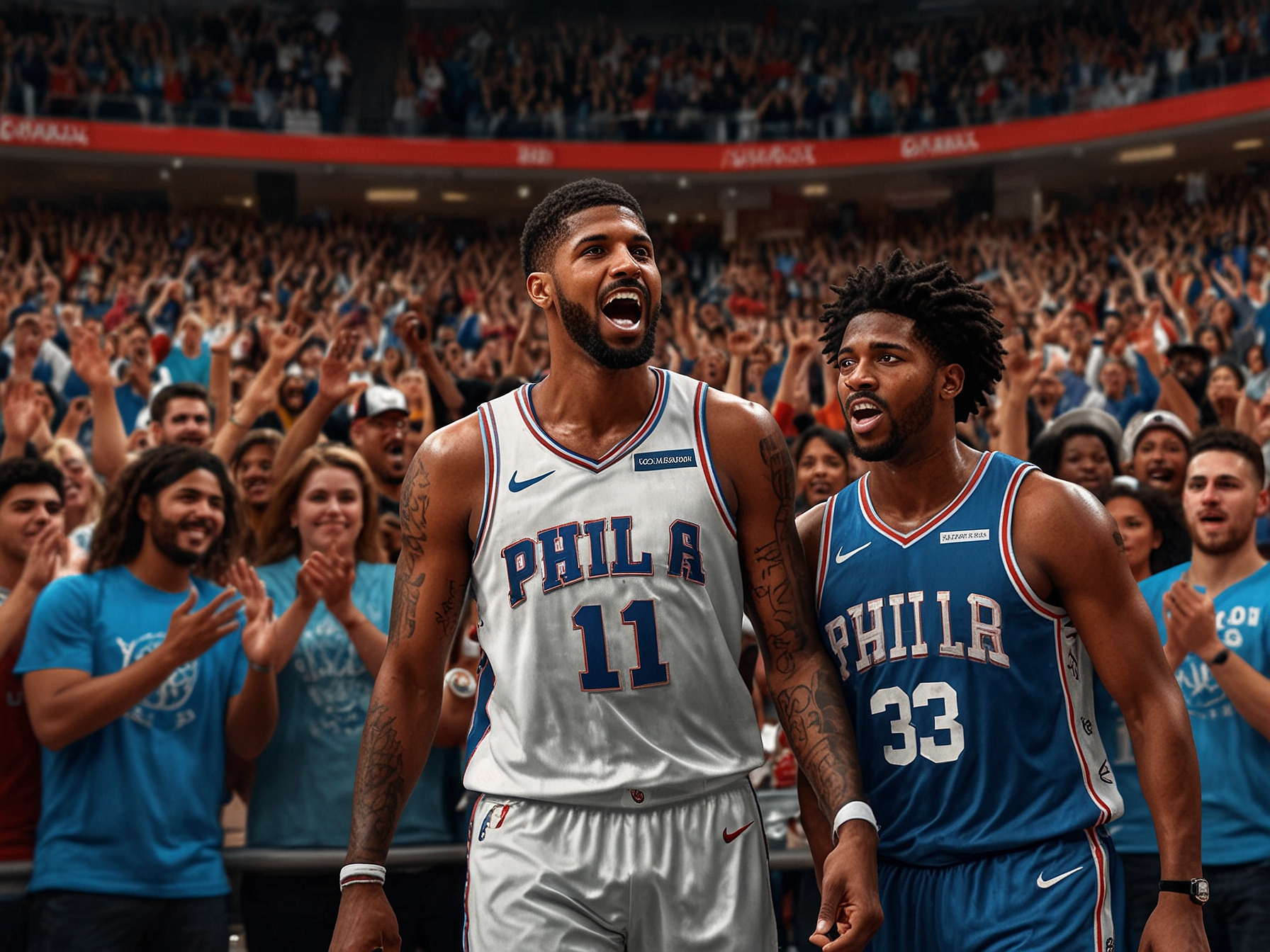 Brandon Miller of the Hornets scoring a three-pointer, highlighting his impressive 34 points during the game, showcasing his skill and potential as a rookie.