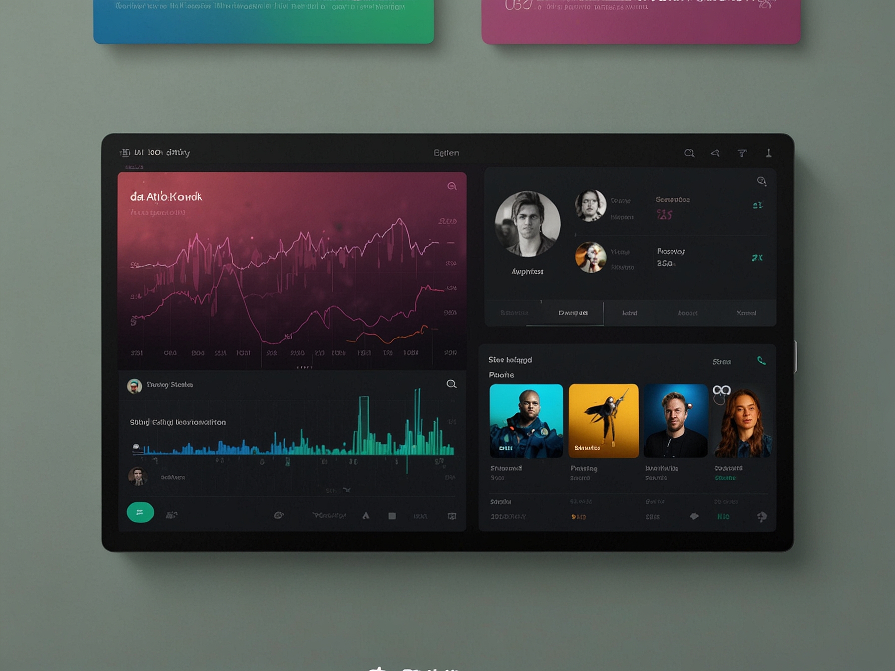 A group of friends sharing their Spotify Wrapped results on social media, highlighting the excitement and community aspect of the annual event.