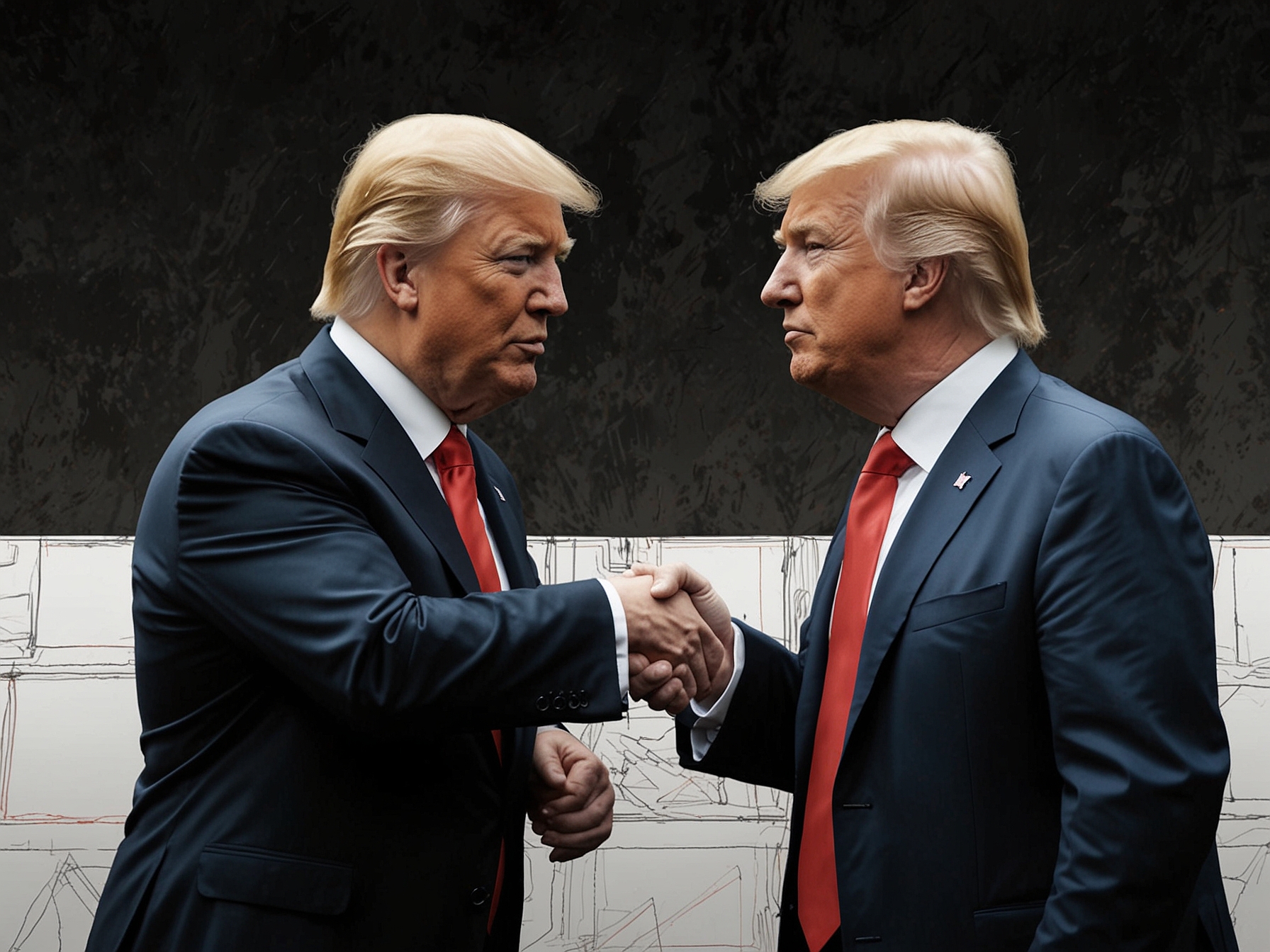 A conceptual image portraying a balance scale with 'Governance' on one side and 'Business Interests' on the other, highlighting the complexities of billionaire influence in politics.