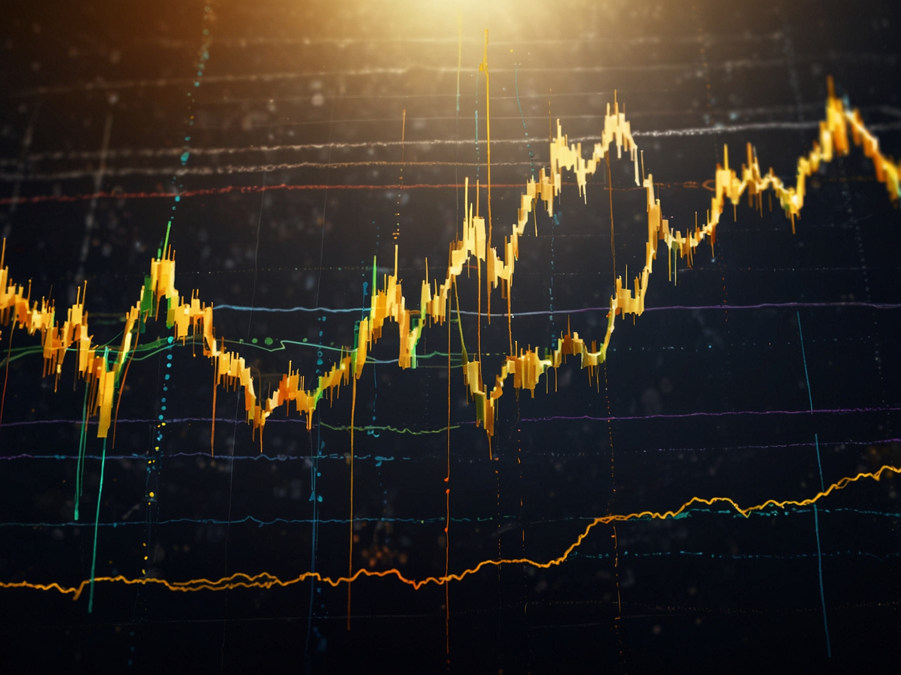 A financial advisor assisting a client with investment options, highlighting the importance of making informed decisions in a fluctuating market.