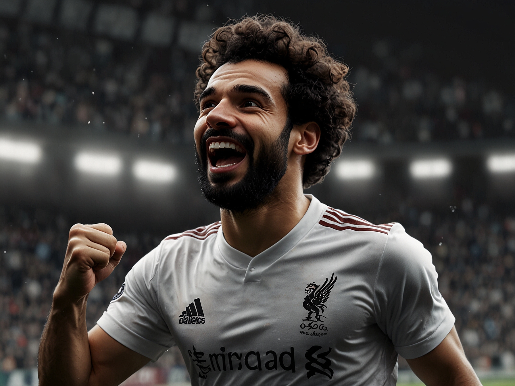 Fans packed into a stadium, waving flags and cheering passionately, highlighting the atmosphere and excitement surrounding the ongoing Champions League matches.