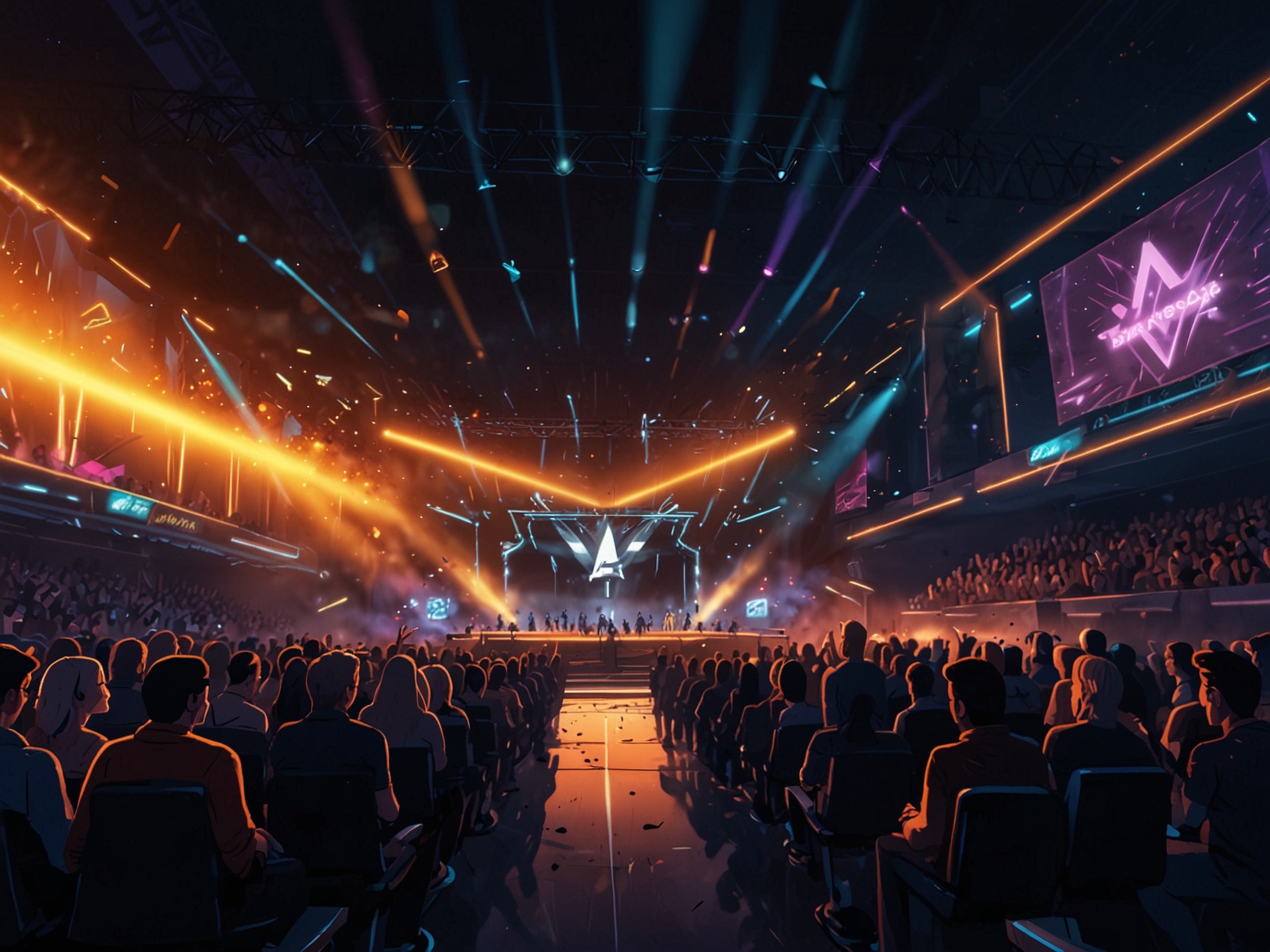 An image of gamers excitedly participating in online voting for their favorite nominees, showcasing the community spirit and enthusiasm surrounding The Game Awards 2024.