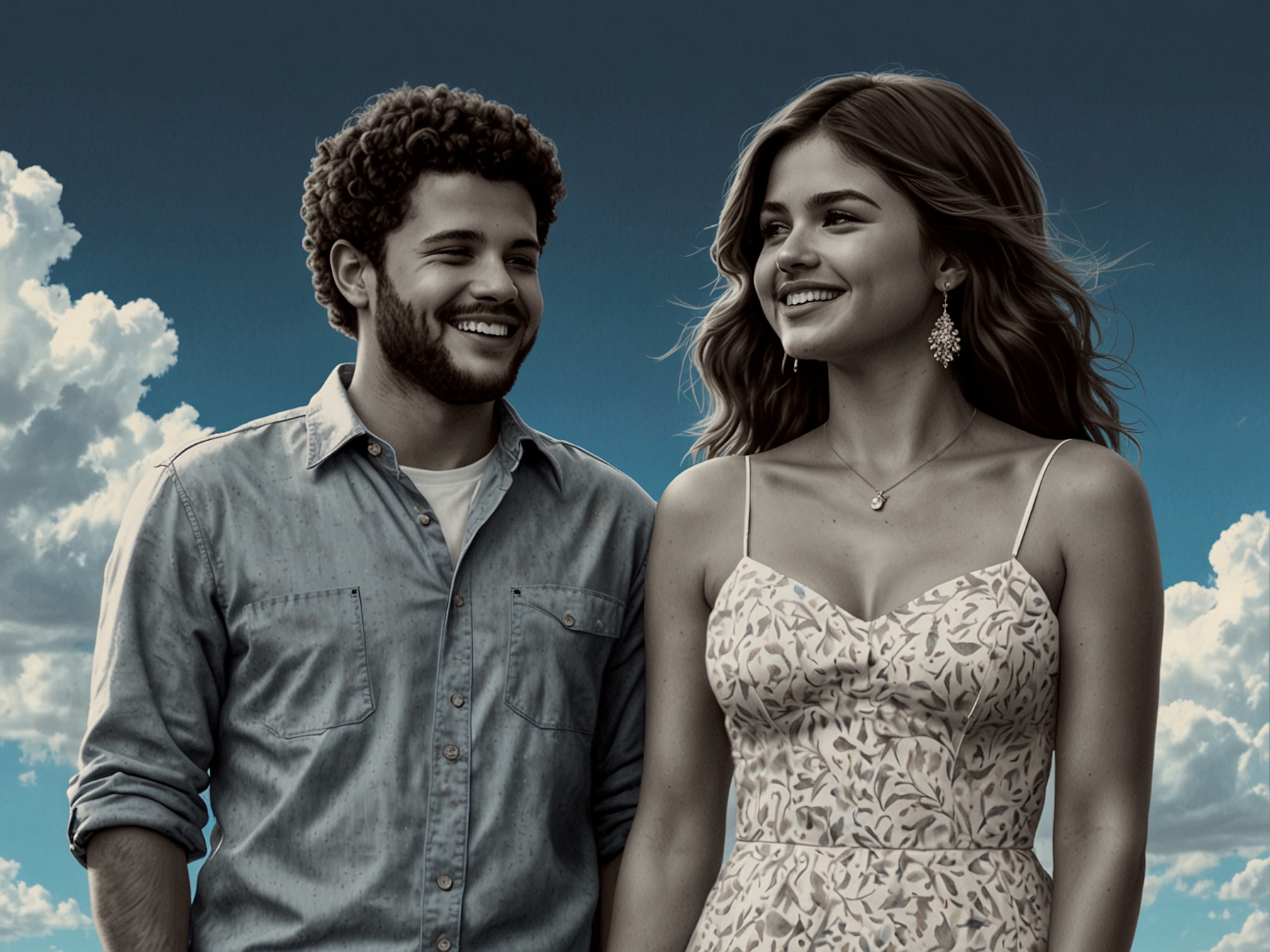 Taylor Swift playfully commenting on Selena's engagement post, showcasing her excitement and deep friendship with Selena during this special moment.